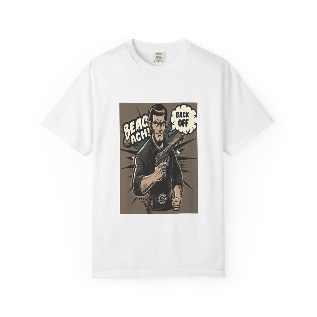 Unisex Back Off Graphic Printed T-shirt