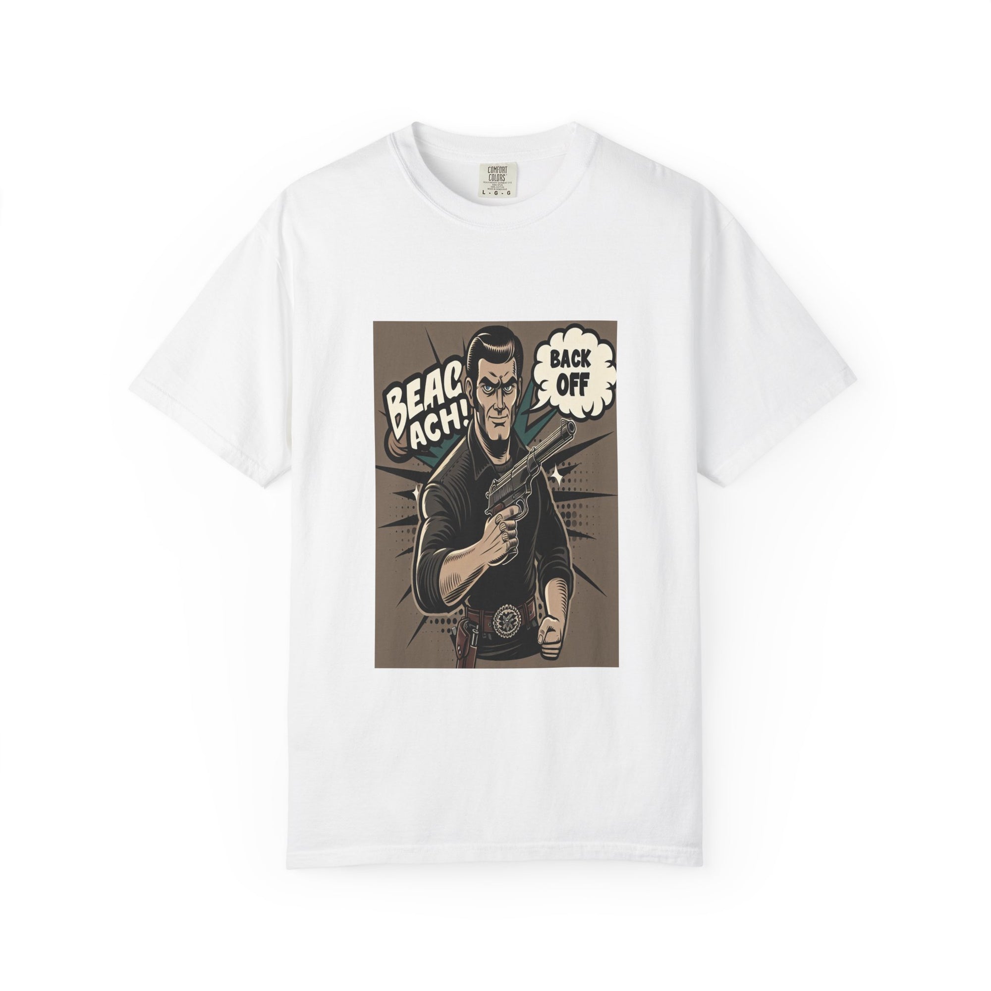 Unisex Back Off Graphic Printed T-shirt