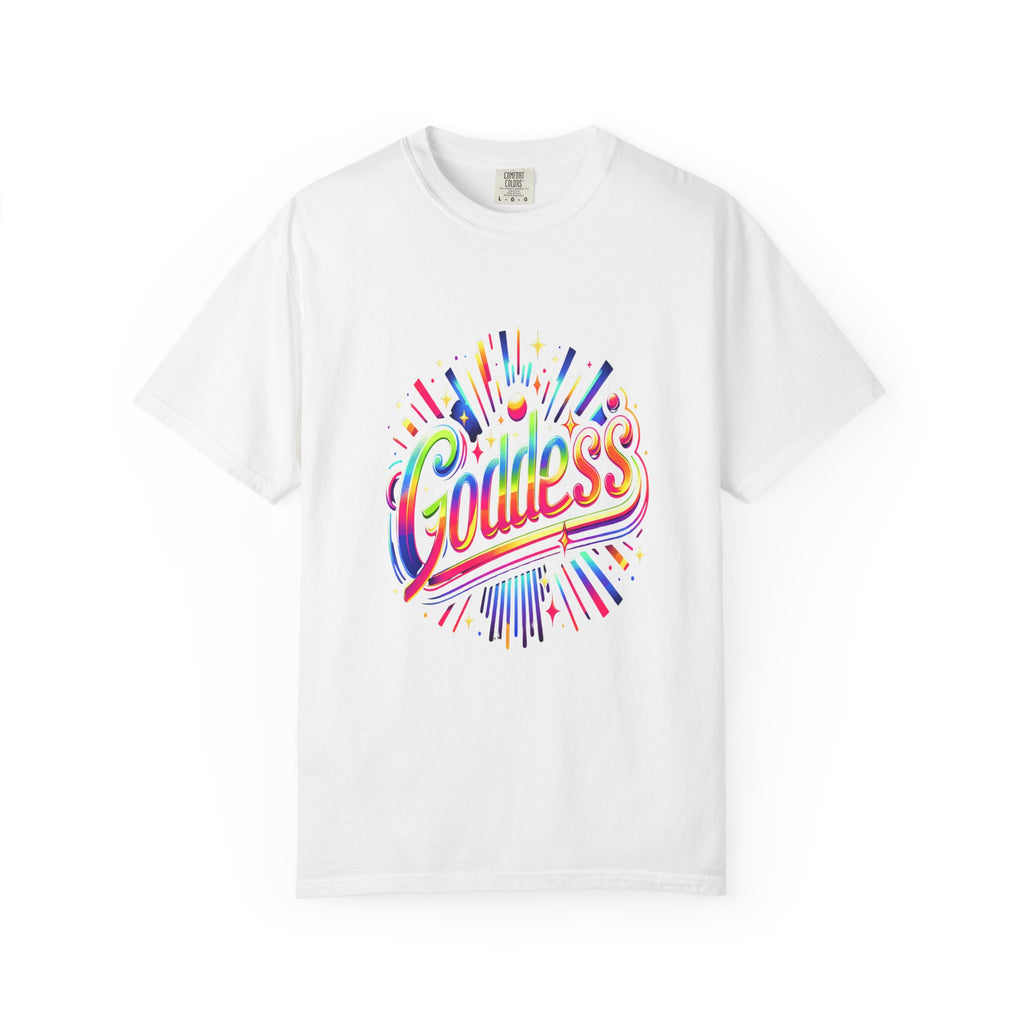 Unisex Garment-Dyed Goddess T-shirt