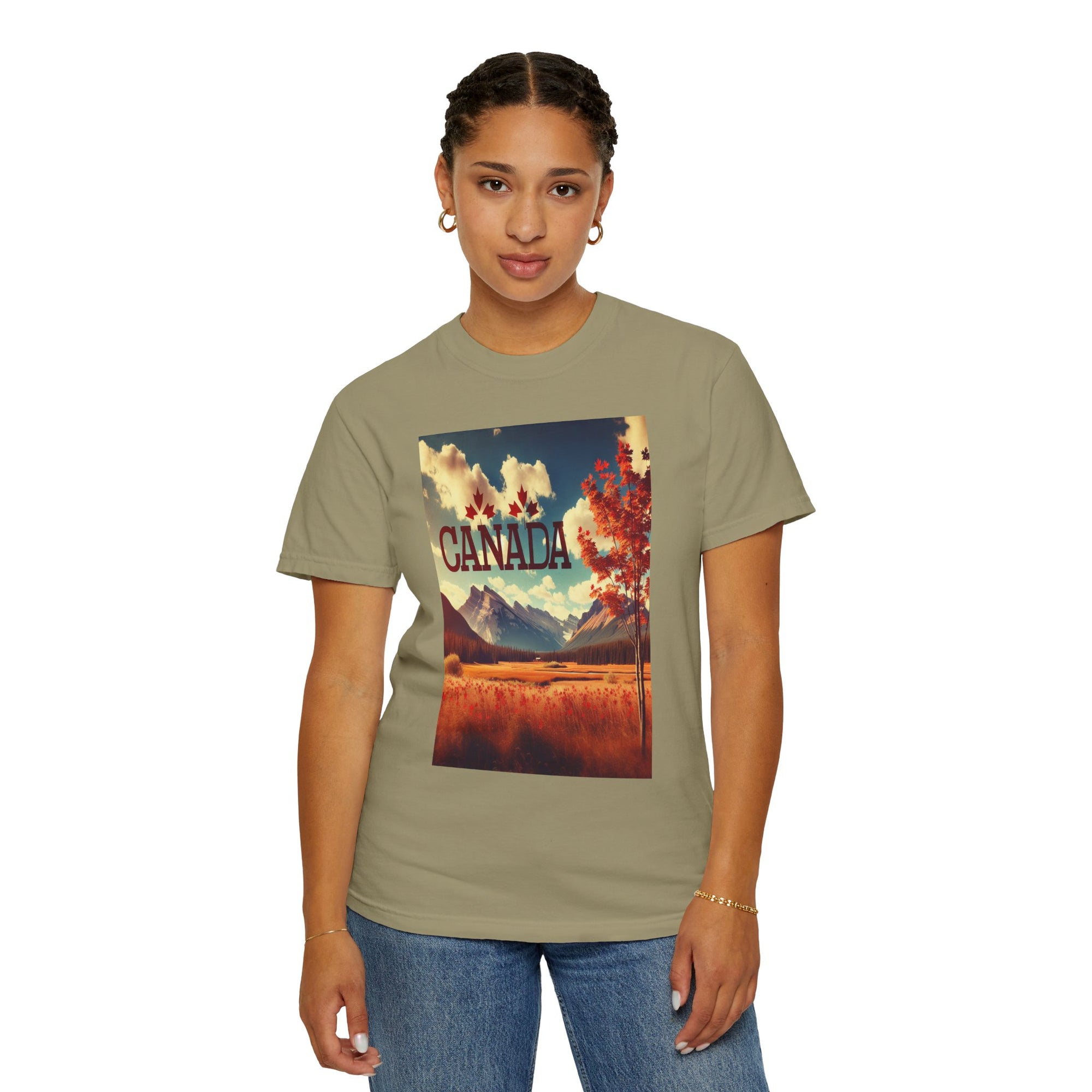 Unisex Canada Printed T-shirt
