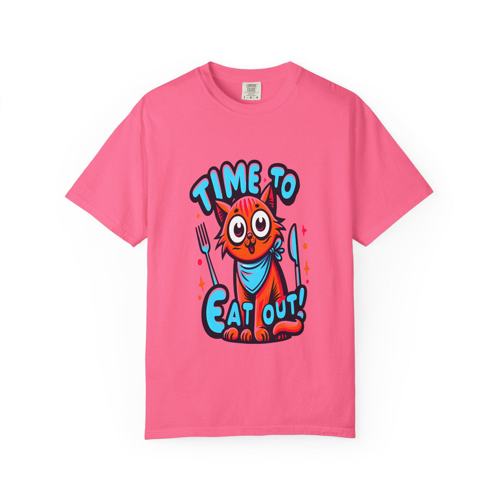 Unisex Time to Eat Out Graphic Printed T-shirt