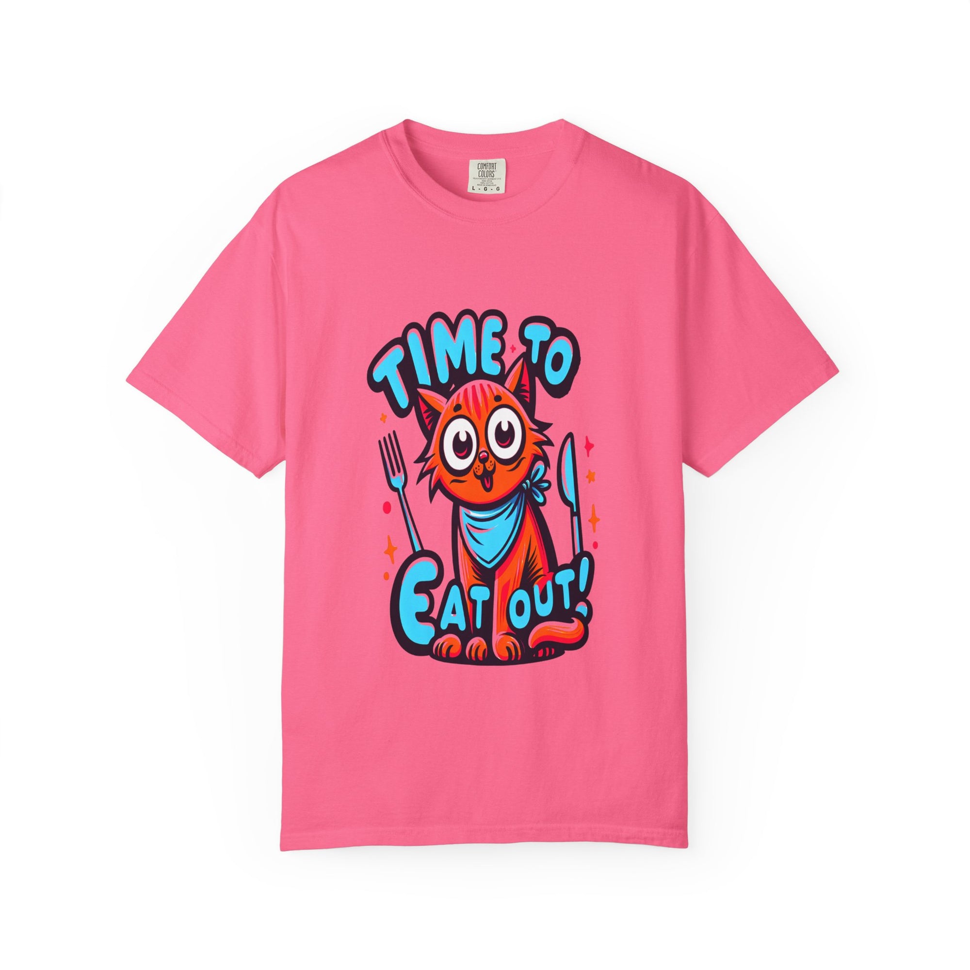 Unisex Time to Eat Out Graphic Printed T-shirt