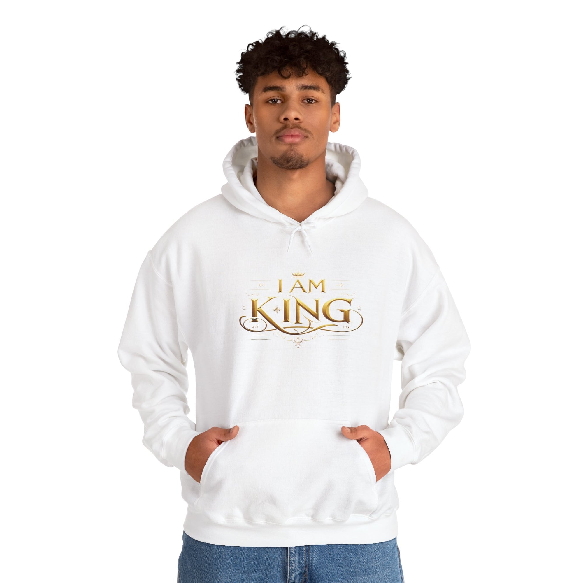 Unisex Heavy Blend™ I Am King Hoodie