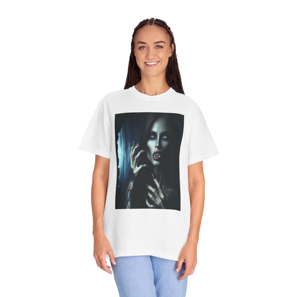 Unisex Vampire Graphic Printed T-shirt