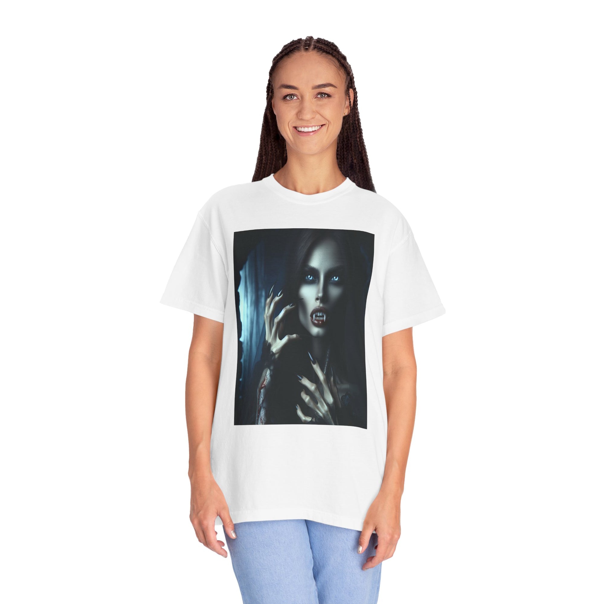 Unisex Vampire Graphic Printed T-shirt
