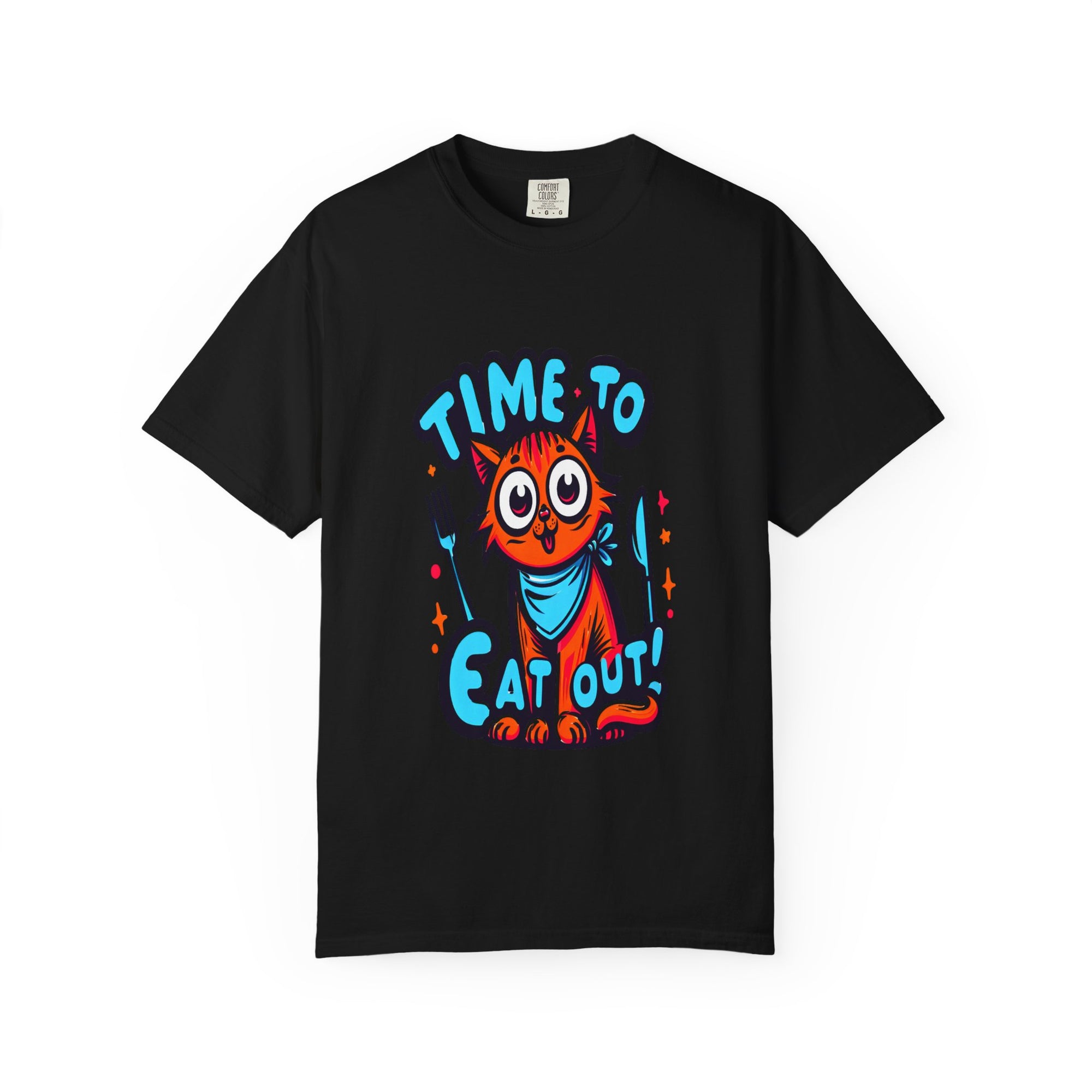 Unisex Time to Eat Out Graphic Printed T-shirt