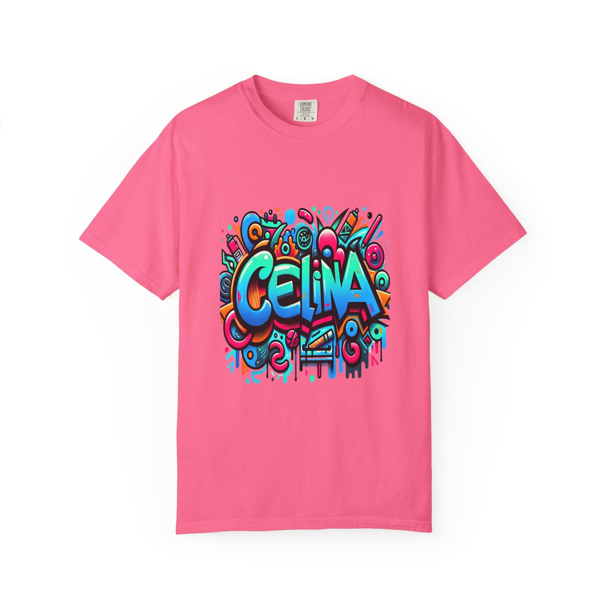 Unisex Name Celina Graphic Printed T-shirt