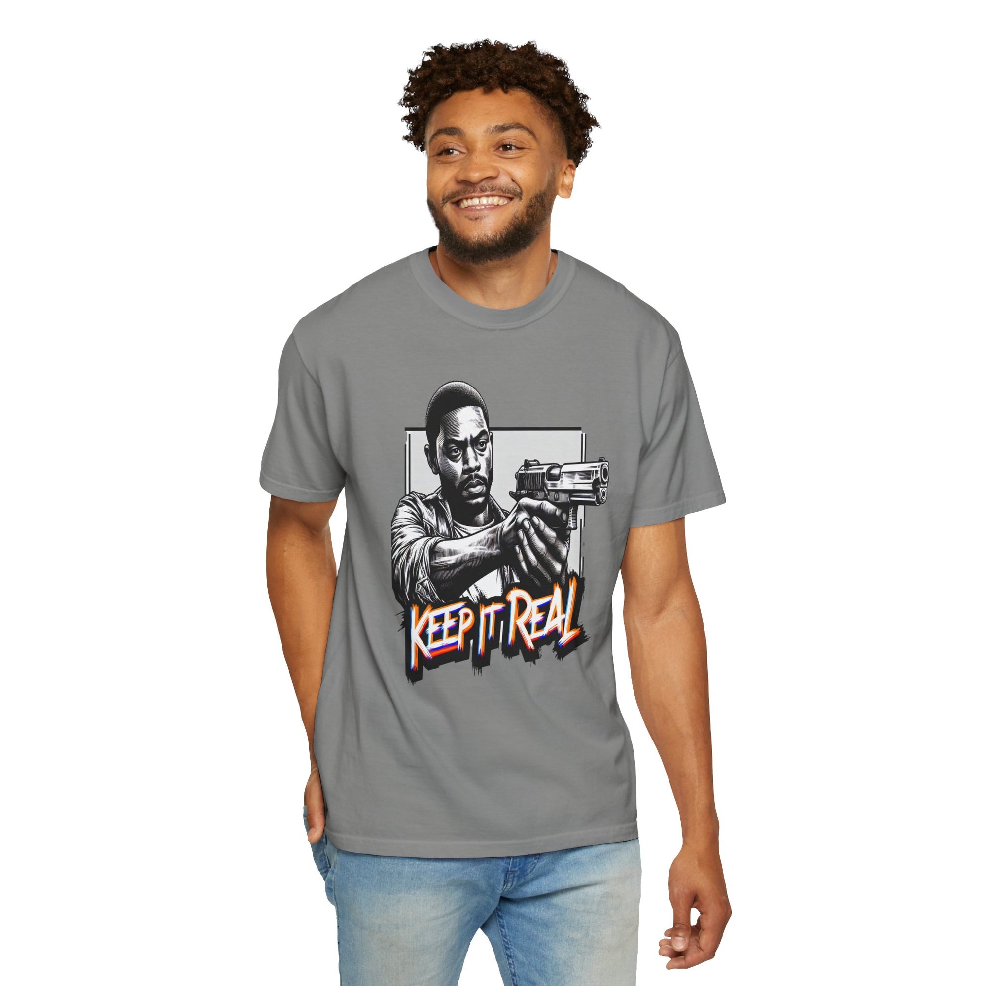 Unisex Keep it Real Graphic Printed T-shirt