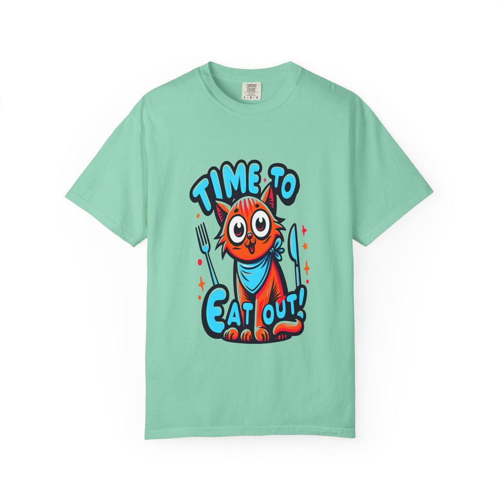 Unisex Time to Eat Out Graphic Printed T-shirt