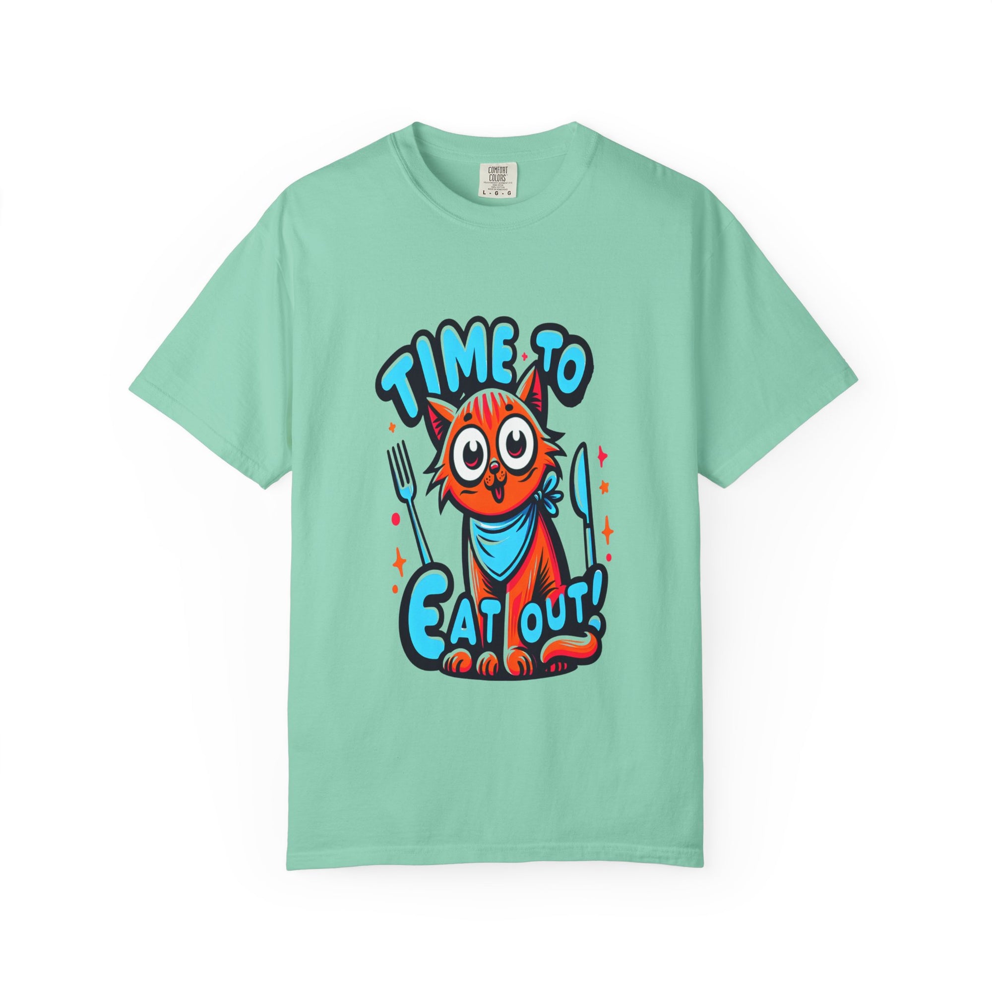 Unisex Time to Eat Out Graphic Printed T-shirt