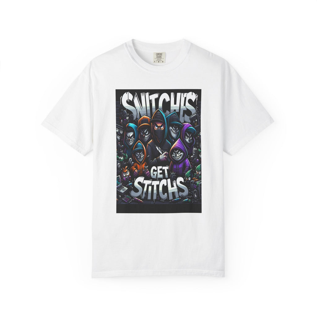 Unisex Snitches get Stitches Graphic Printed T-shirt