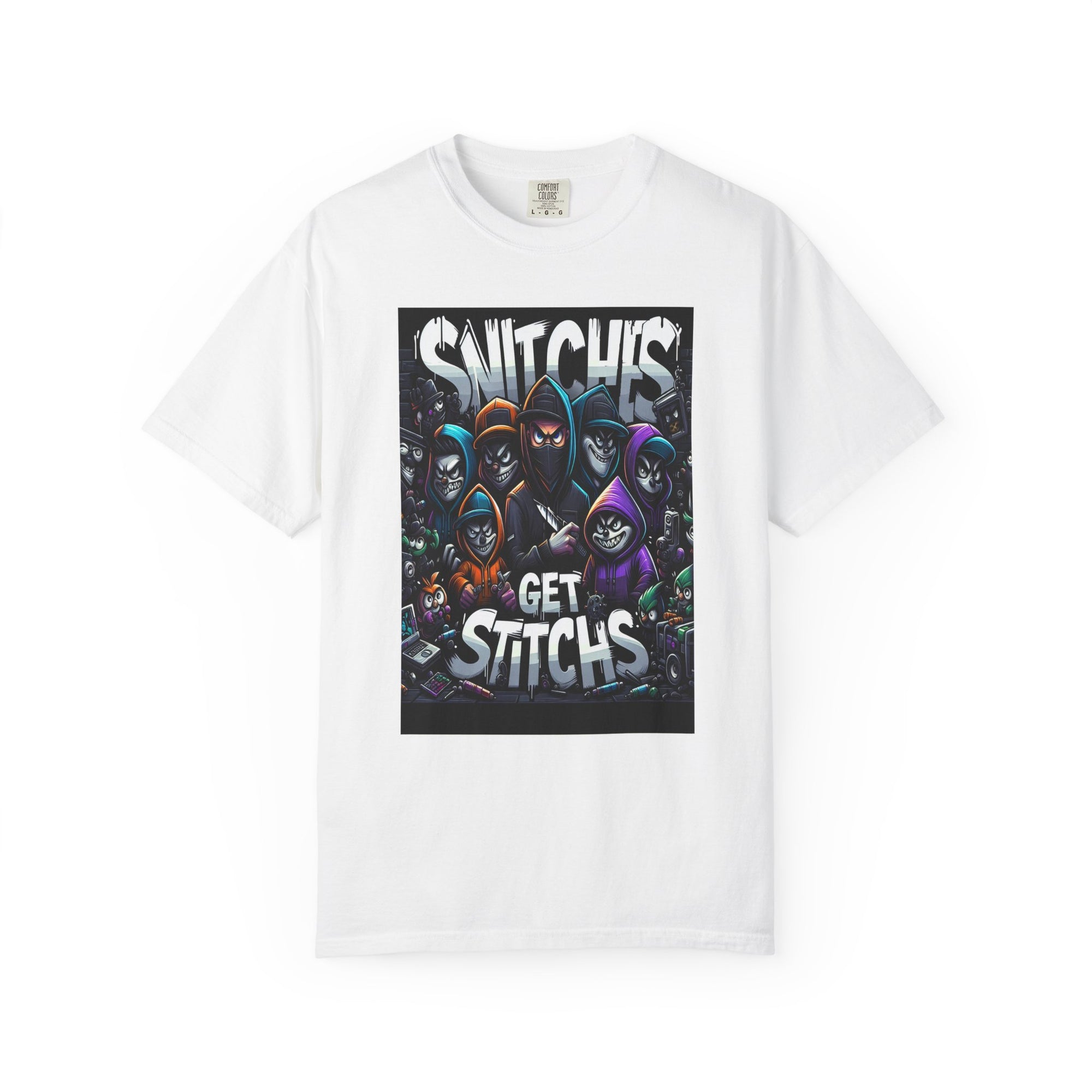 Unisex Snitches get Stitches Graphic Printed T-shirt