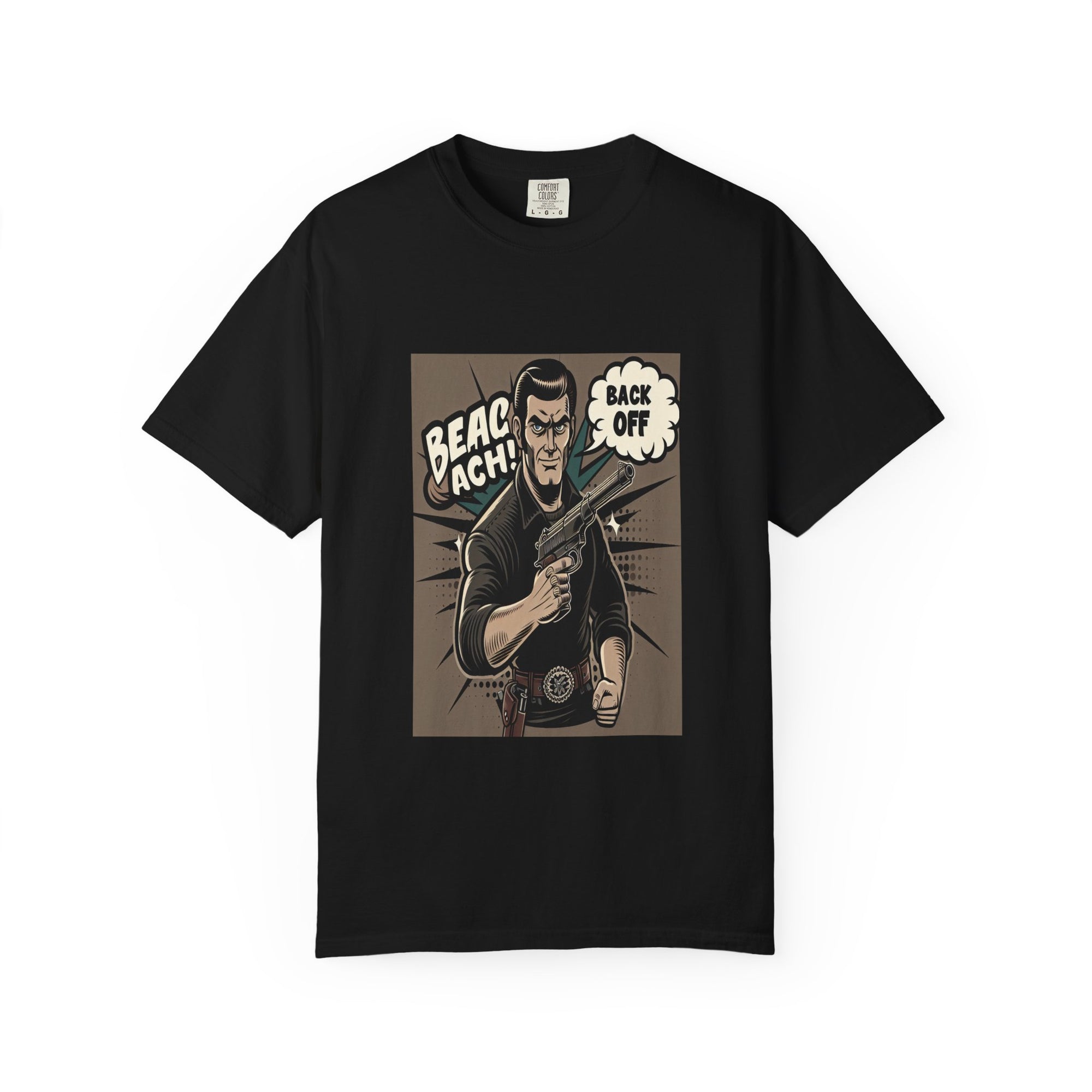 Unisex Back Off Graphic Printed T-shirt