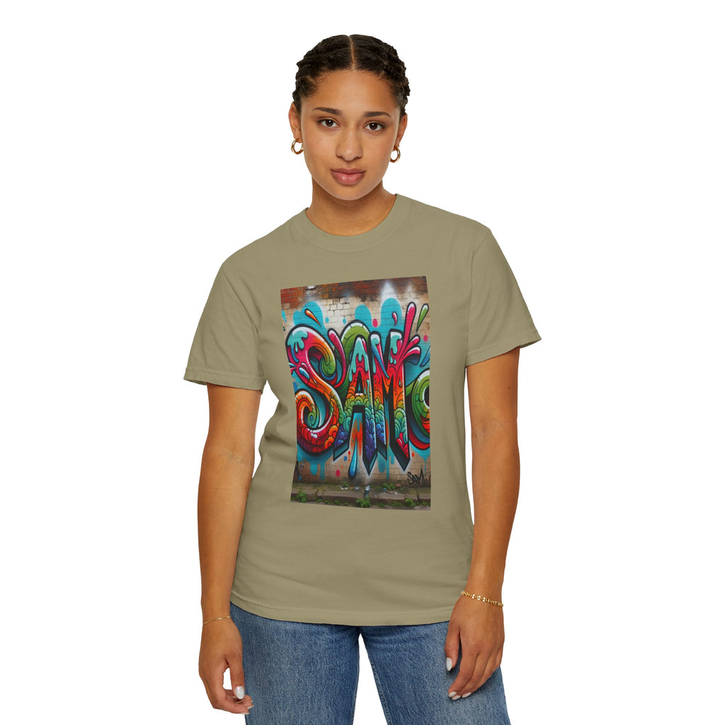 Unisex Name Sam Graphic Printed T-shirt