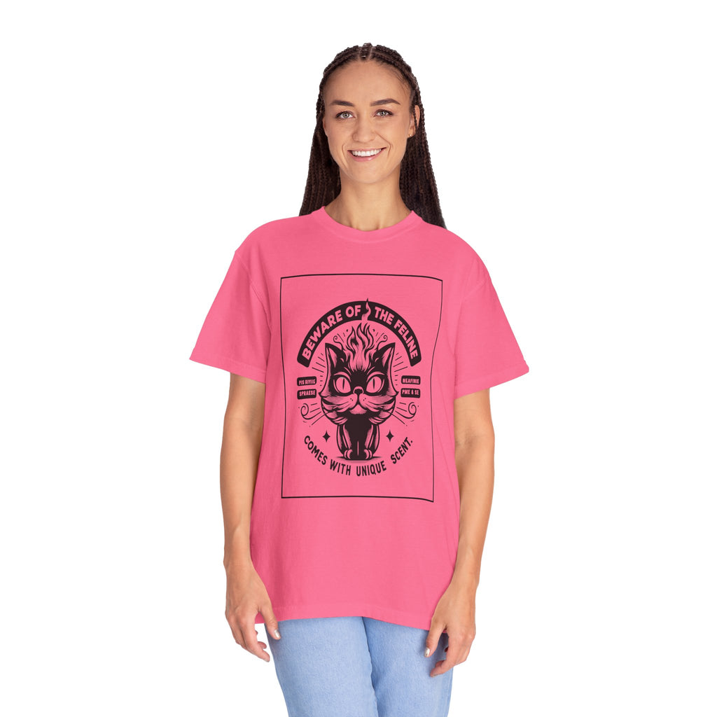 Unisex Cat Scent Graphic Printed T-shirt
