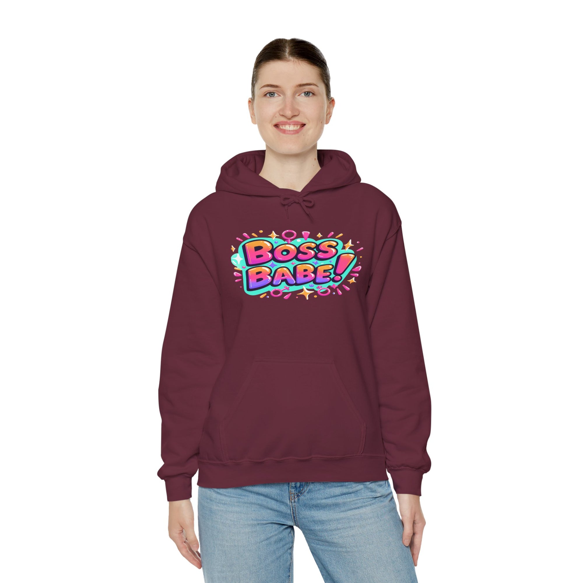 Unisex Heavy Blend™ Boss Babe Hoodie