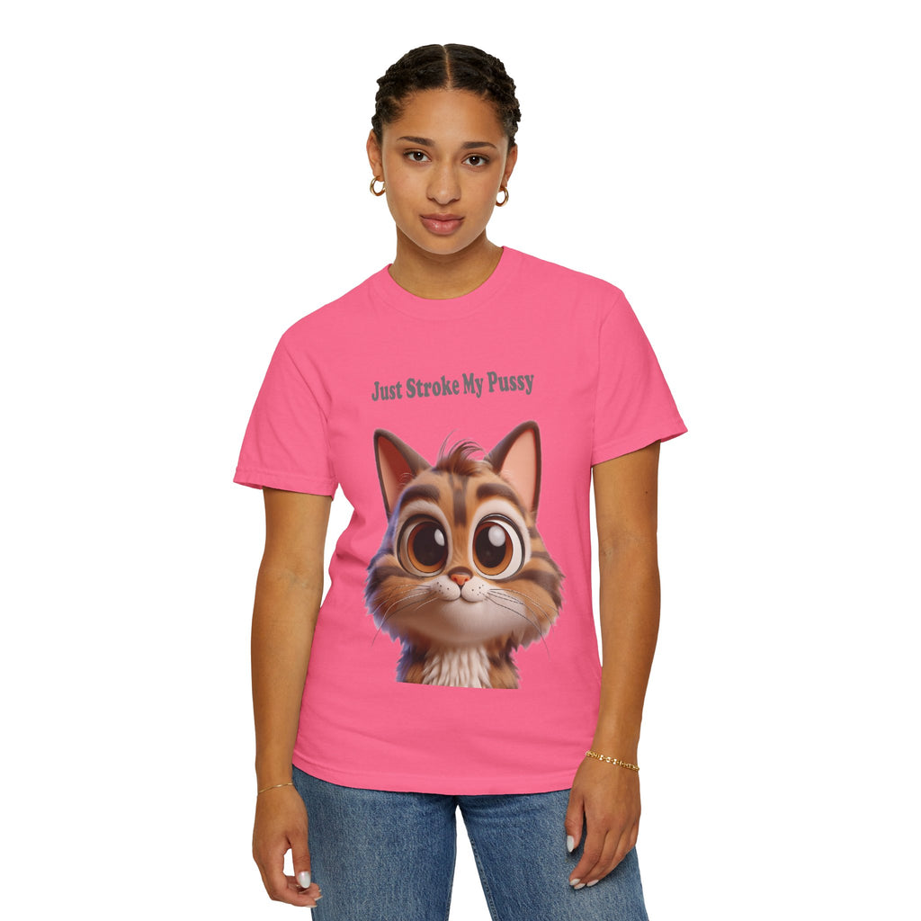 Unisex Stroke My Pussy Graphic Printed T-shirt