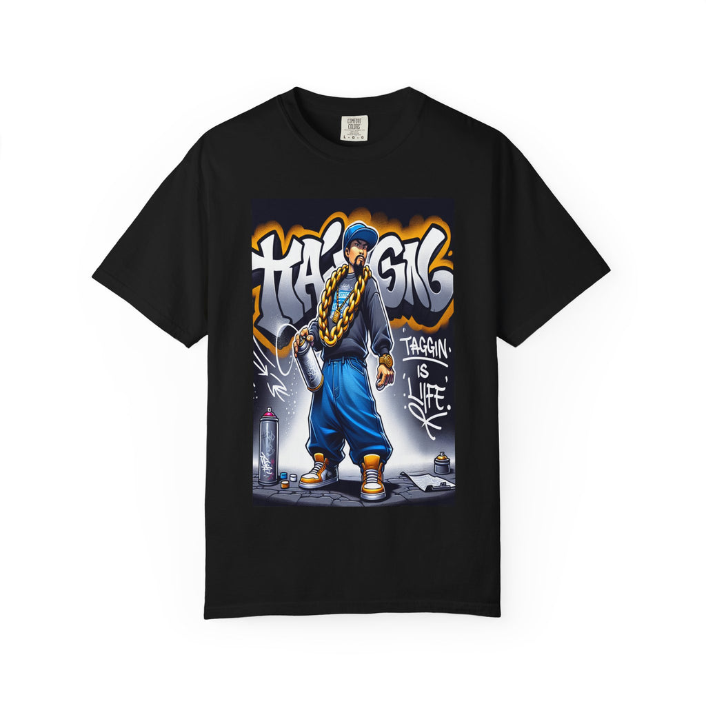 Unisex Taggin is Life Graphic Printed T-shirt