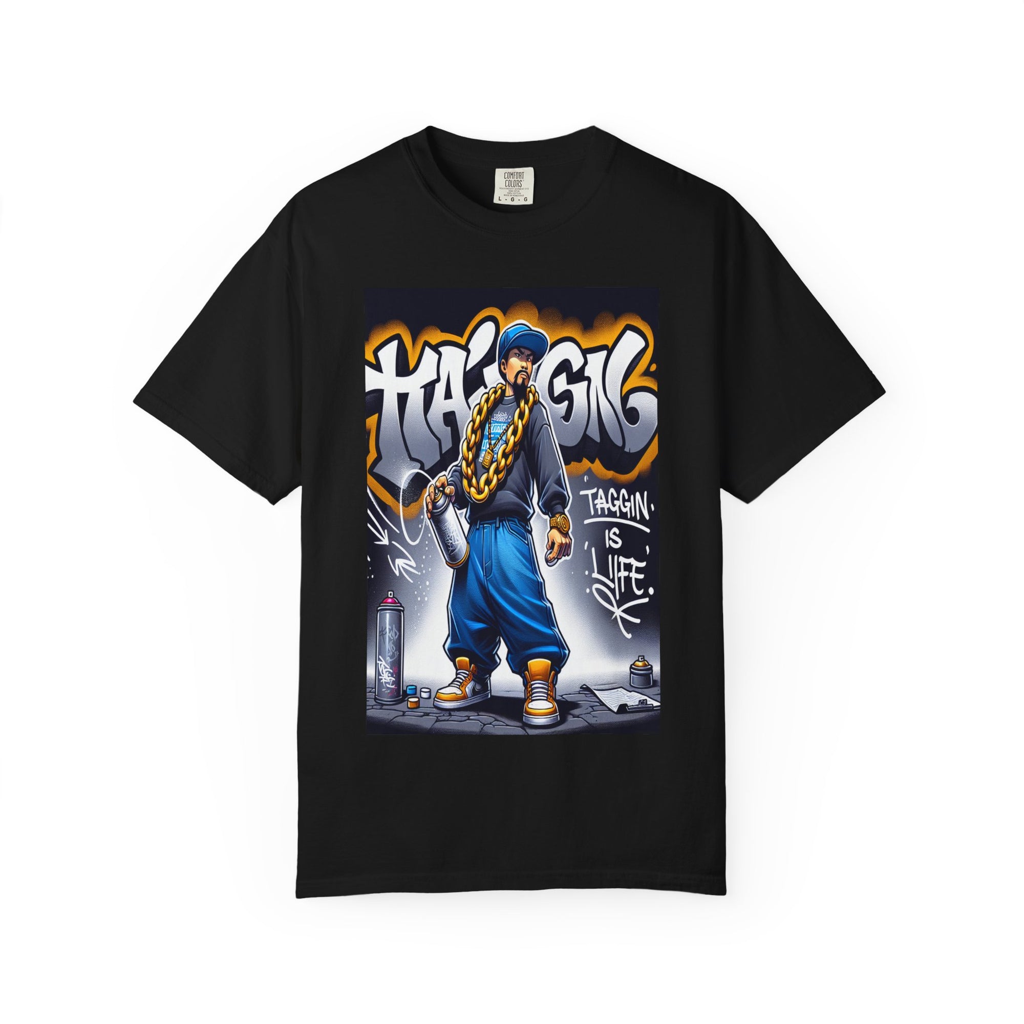Unisex Taggin is Life Graphic Printed T-shirt