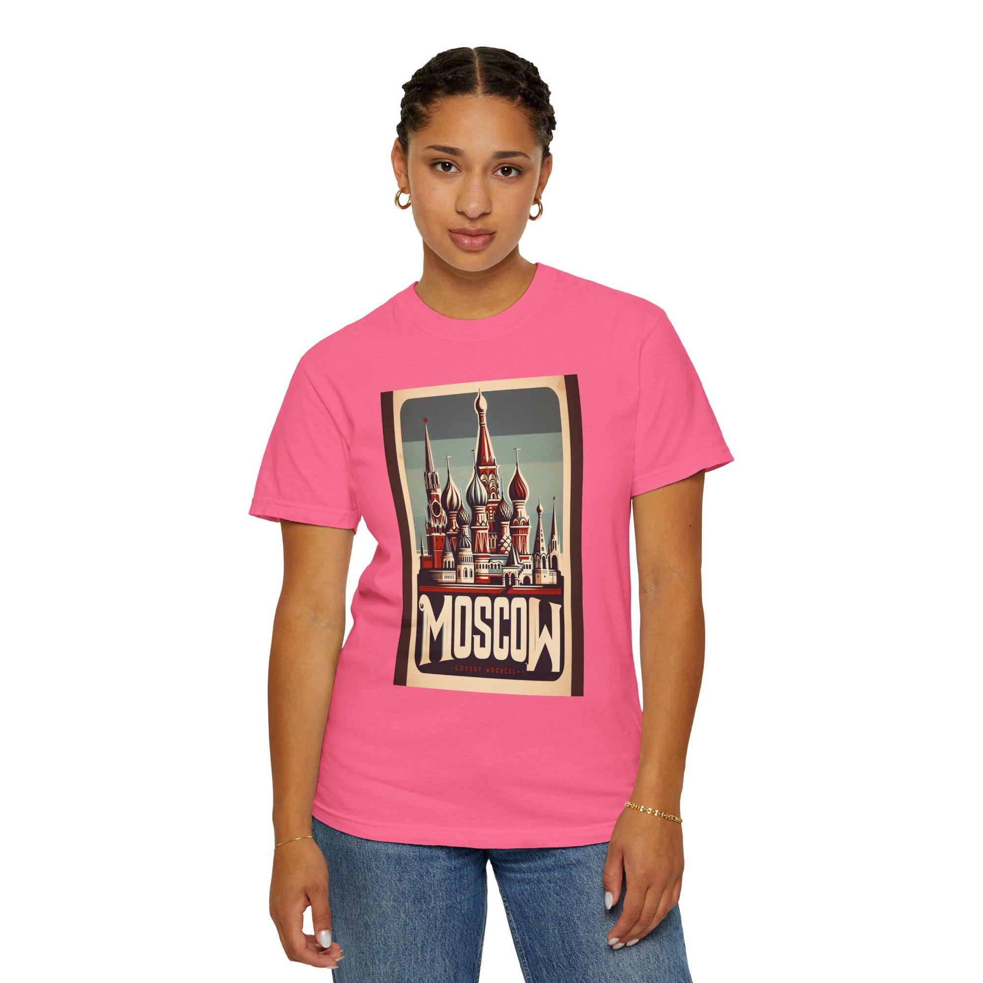 Unisex Moscow Printed T-shirt