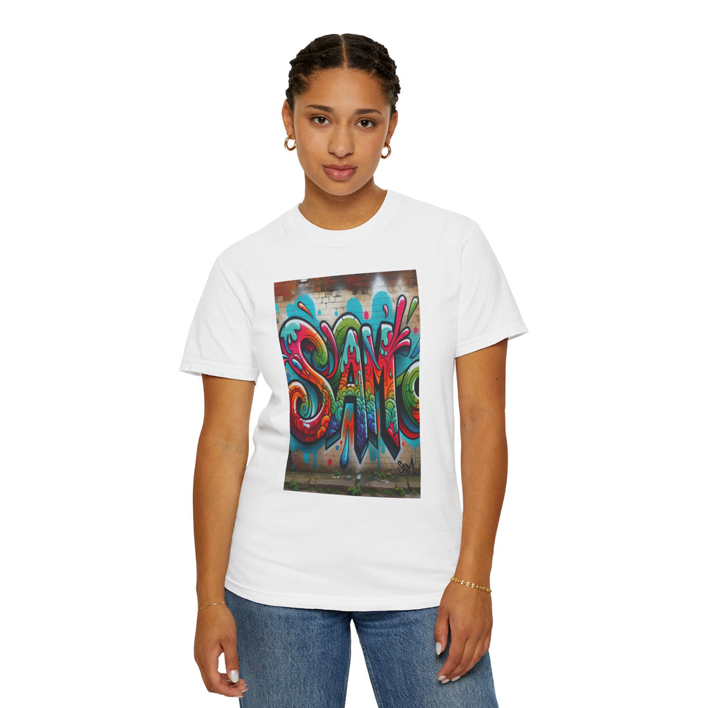 Unisex Name Sam Graphic Printed T-shirt