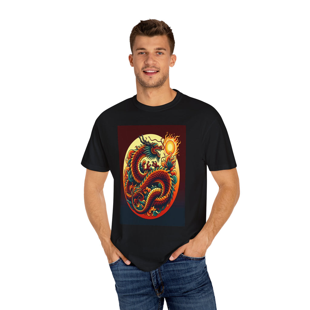 Unisex Dragon Graphic Printed T-shirt