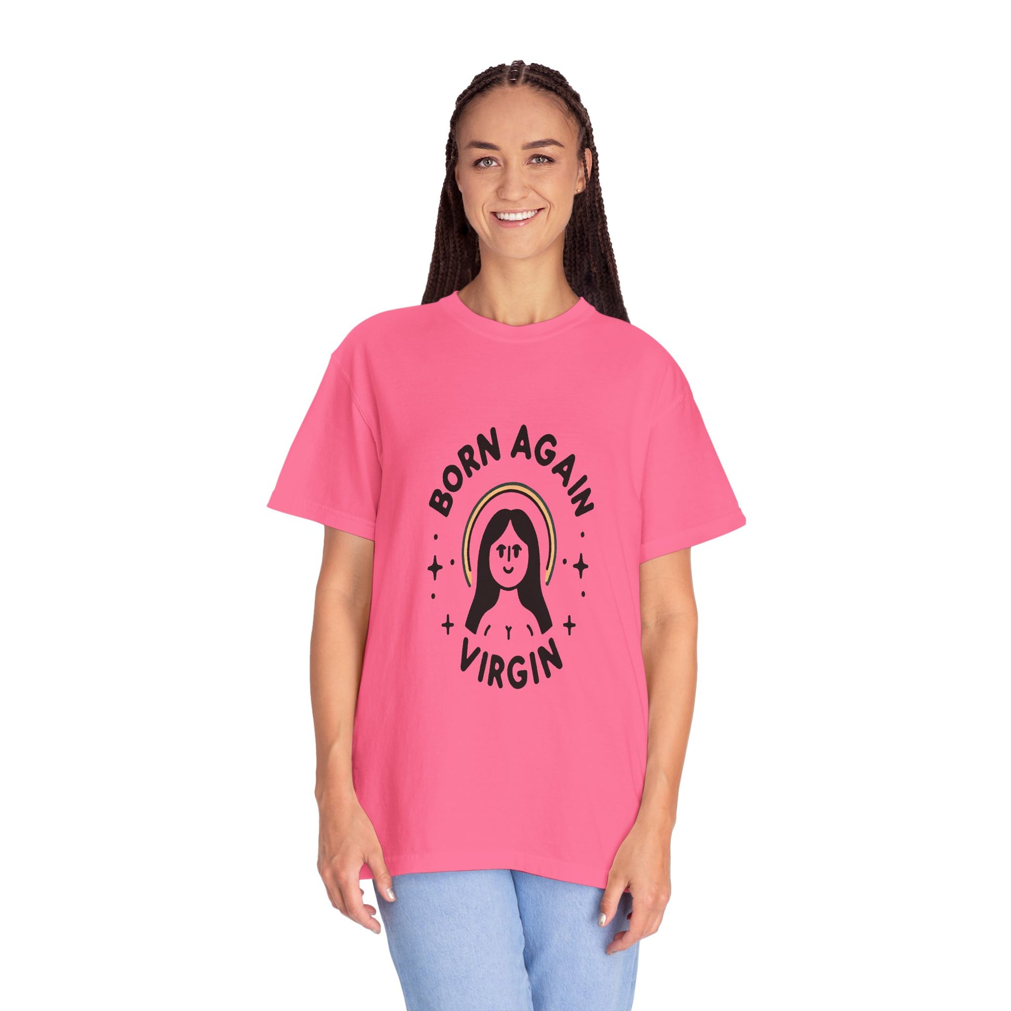 Unisex Garment-Dyed Born Again Virgin T-shirt