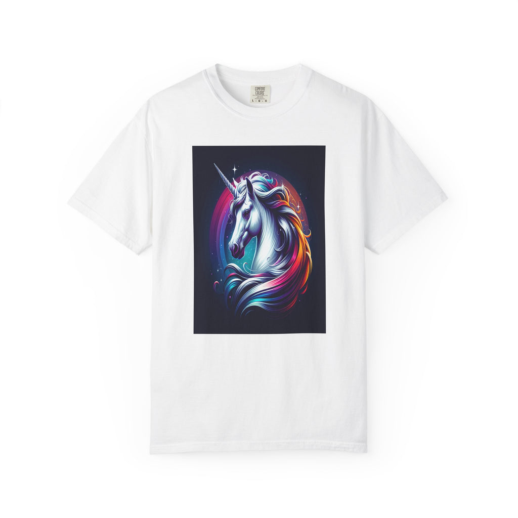 Unisex Unicorn Head Graphic Printed T-shirt