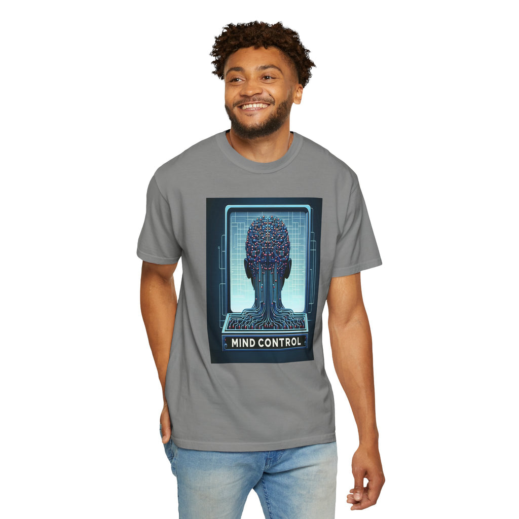 Unisex Mind Control Graphic Printed T-shirt