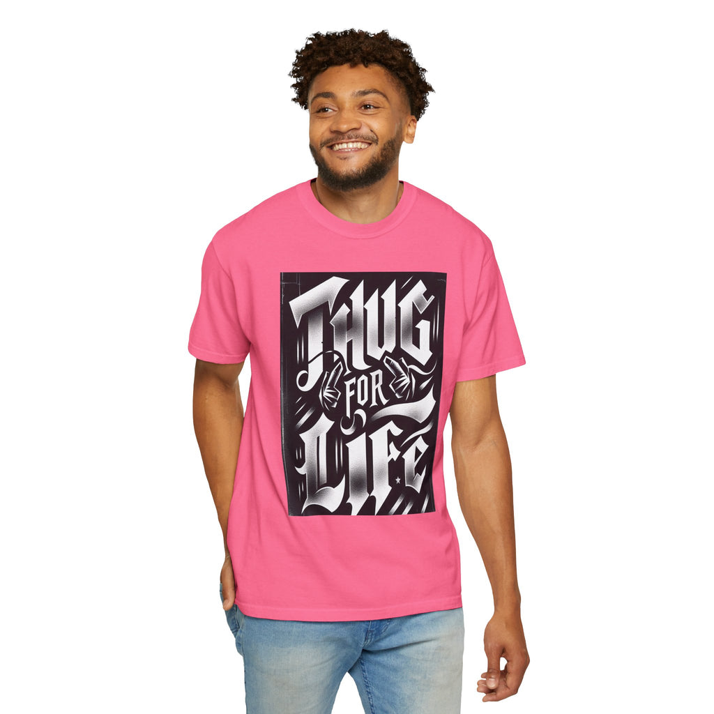 Unisex Garment-Dyed Thug for Life T-shirt