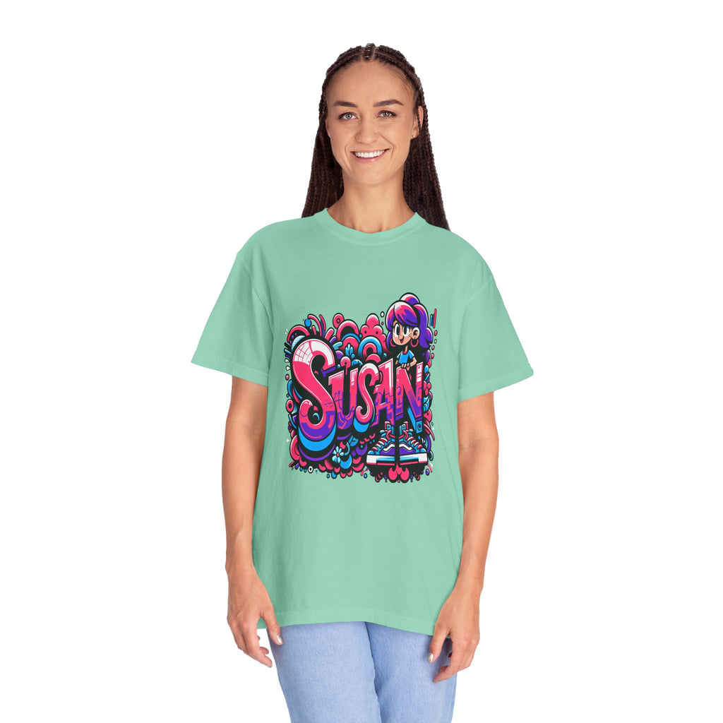 Unisex Name Susan Graphic Printed T-shirt