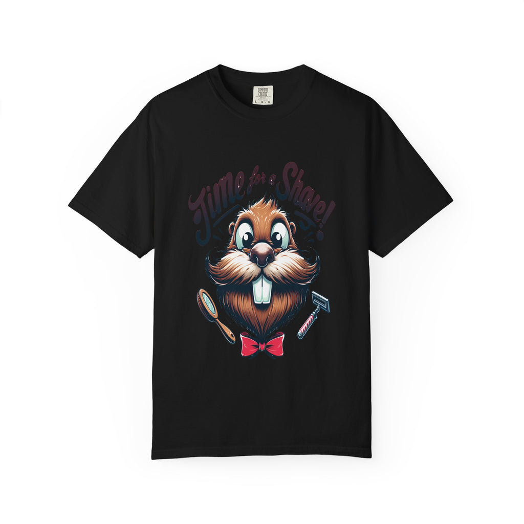 Unisex Time for a Shave Graphic Printed T-shirt