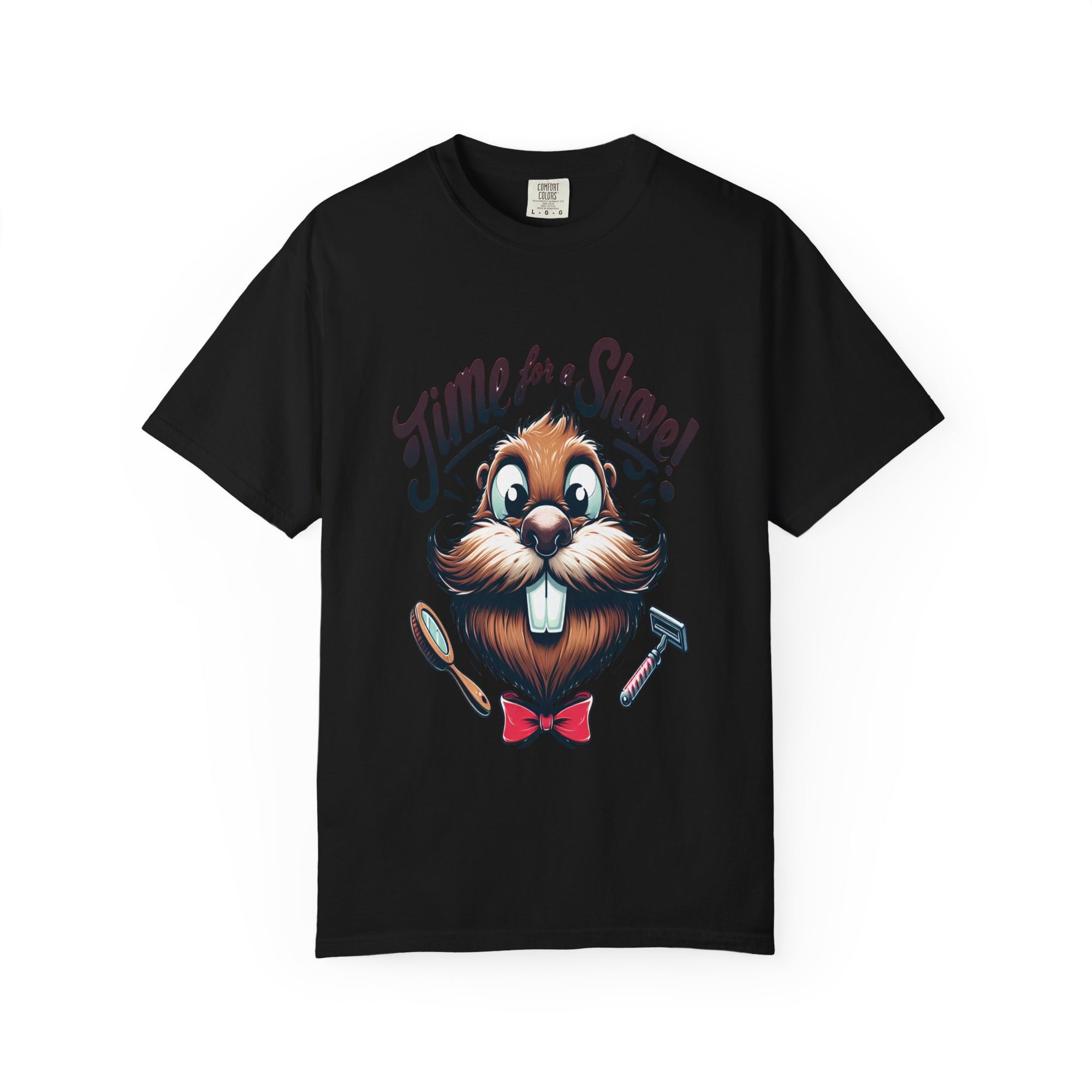 Unisex Time for a Shave Graphic Printed T-shirt