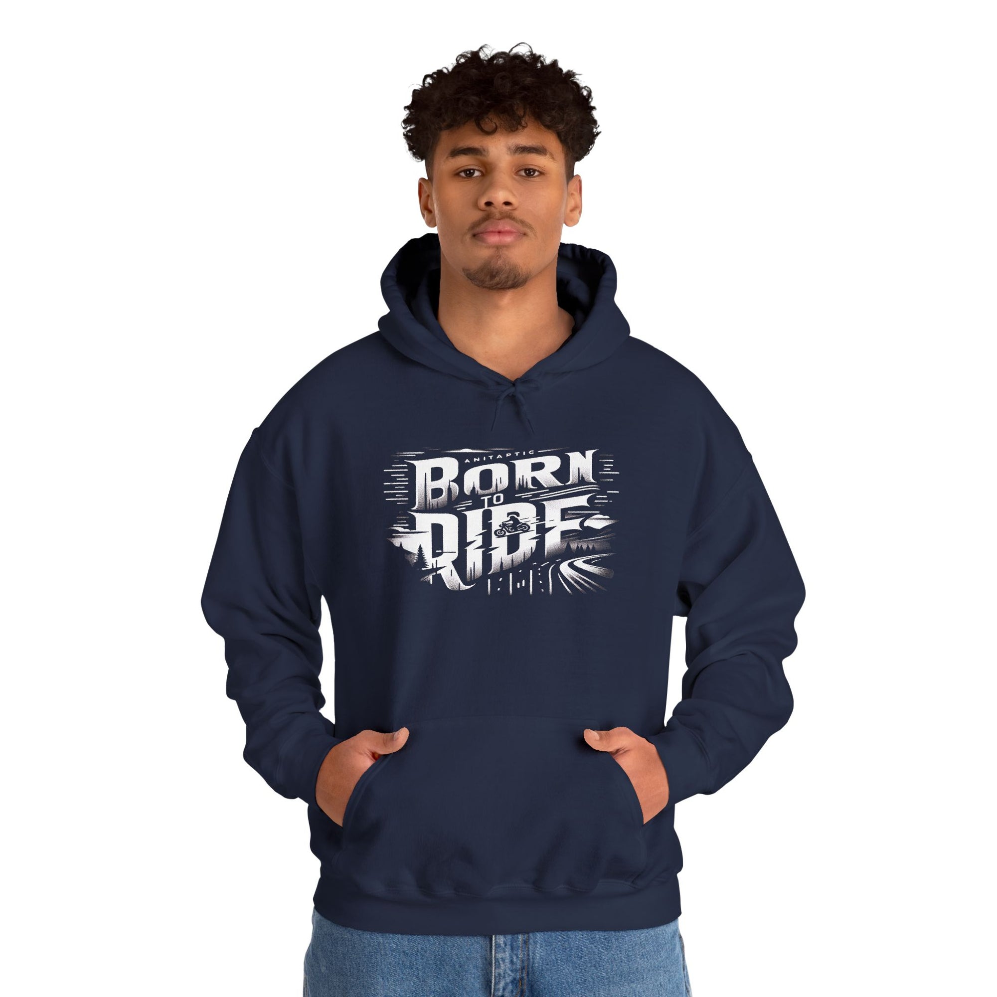 Unisex Heavy Blend™ Born to Ride Hoodie