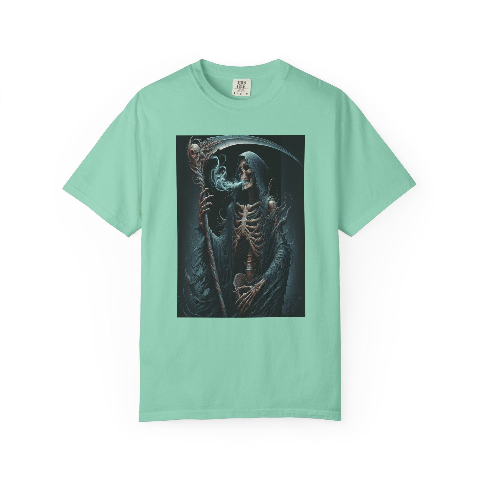 Unisex Reaper with Sickle Graphic Printed T-shirt