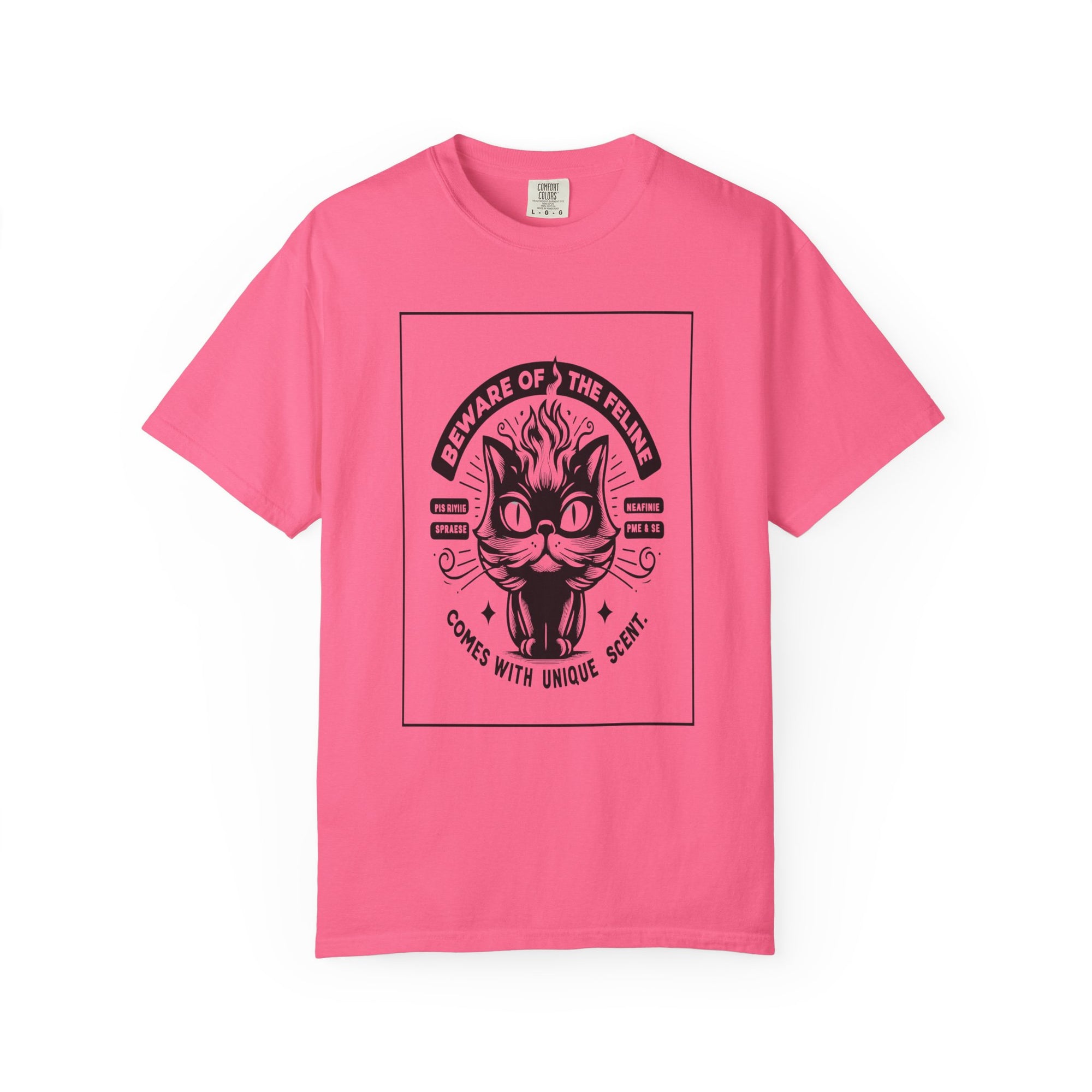 Unisex Cat Scent Graphic Printed T-shirt