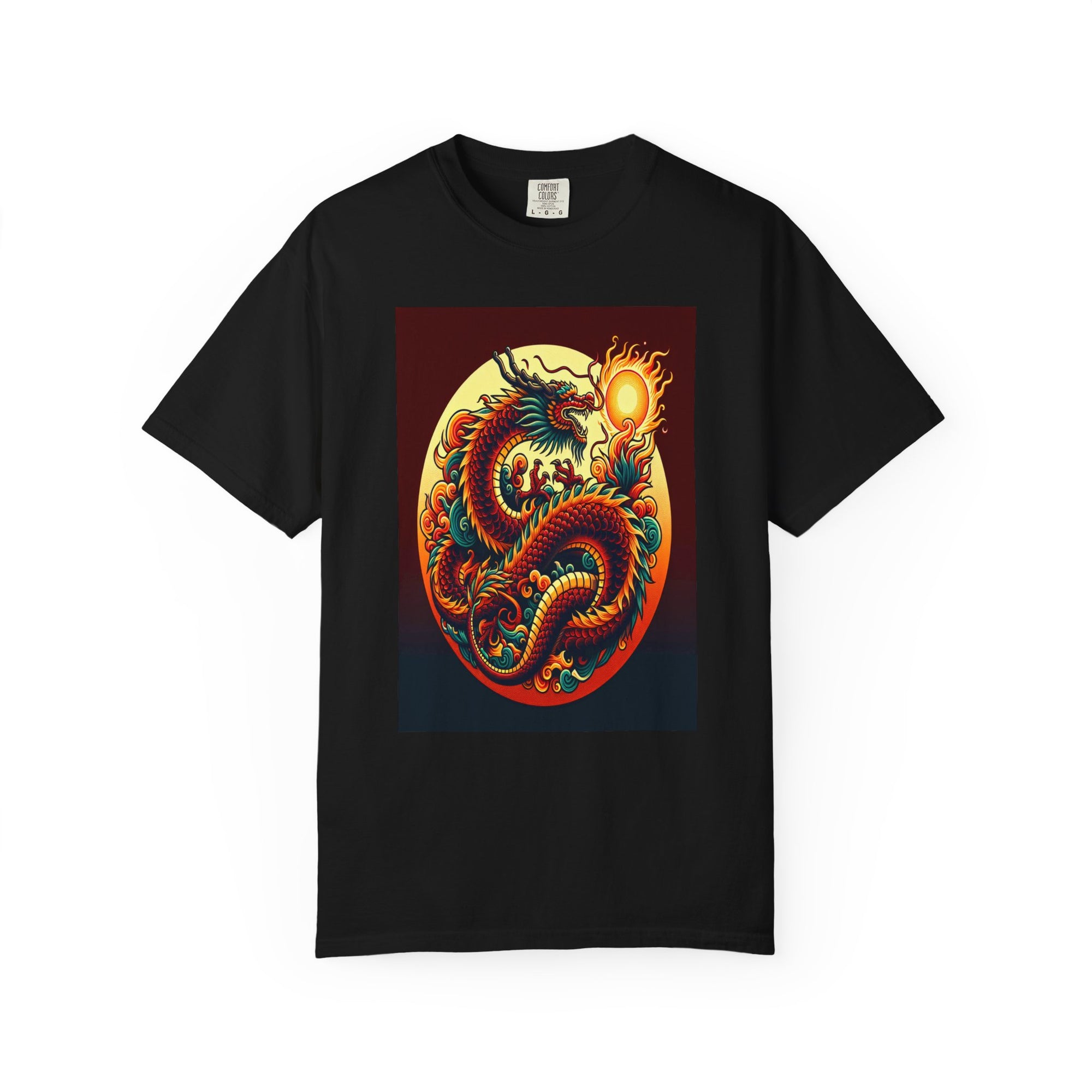 Unisex Dragon Graphic Printed T-shirt