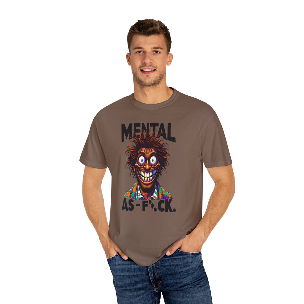 Unisex Mental as F*#K Graphic Printed T-shirt