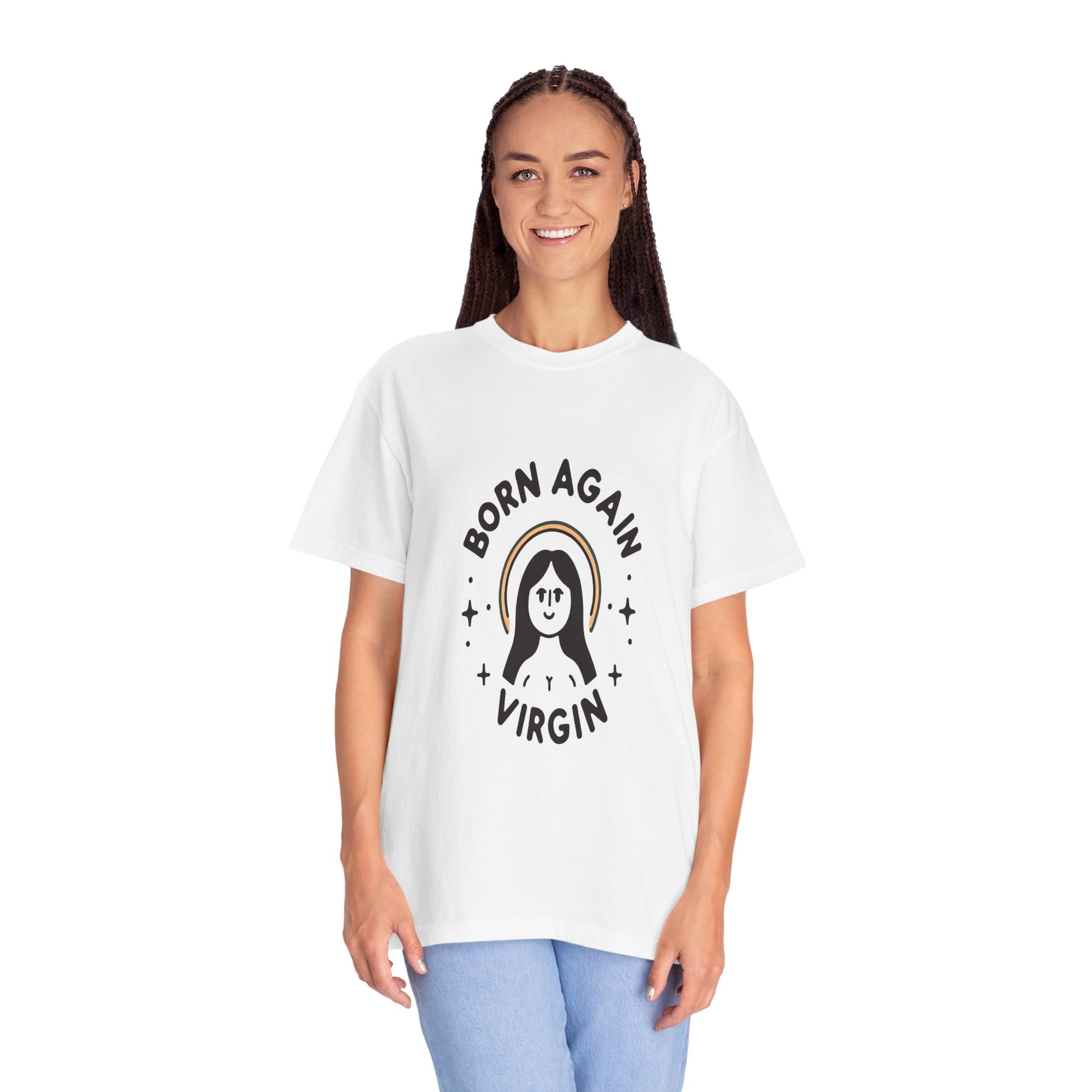 Unisex Garment-Dyed Born Again Virgin T-shirt