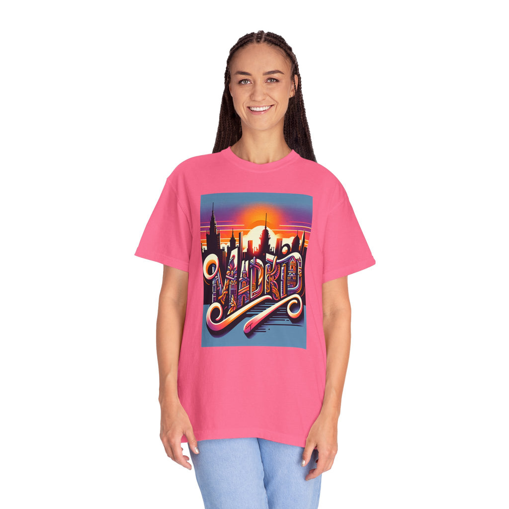 Unisex Madrid Printed T-shirt
