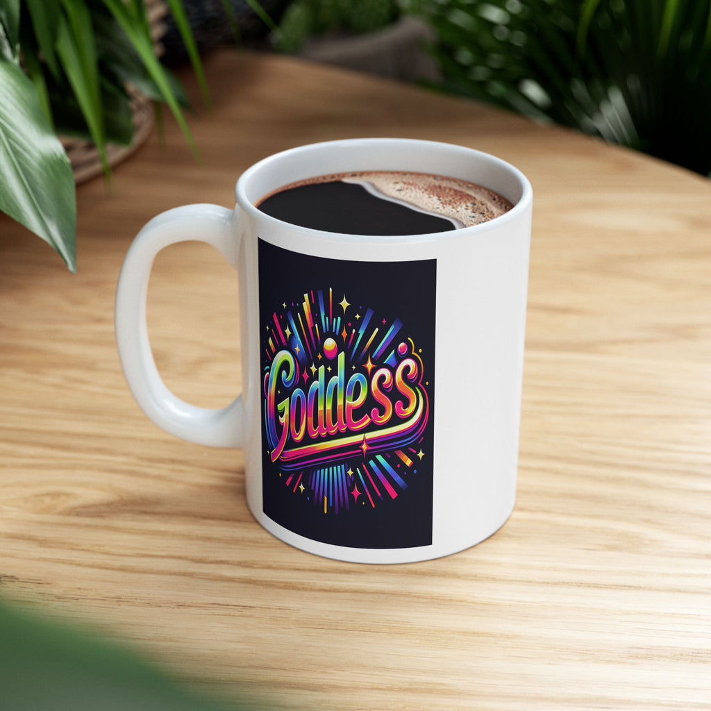 Goddess Ceramic Mug, (11oz)