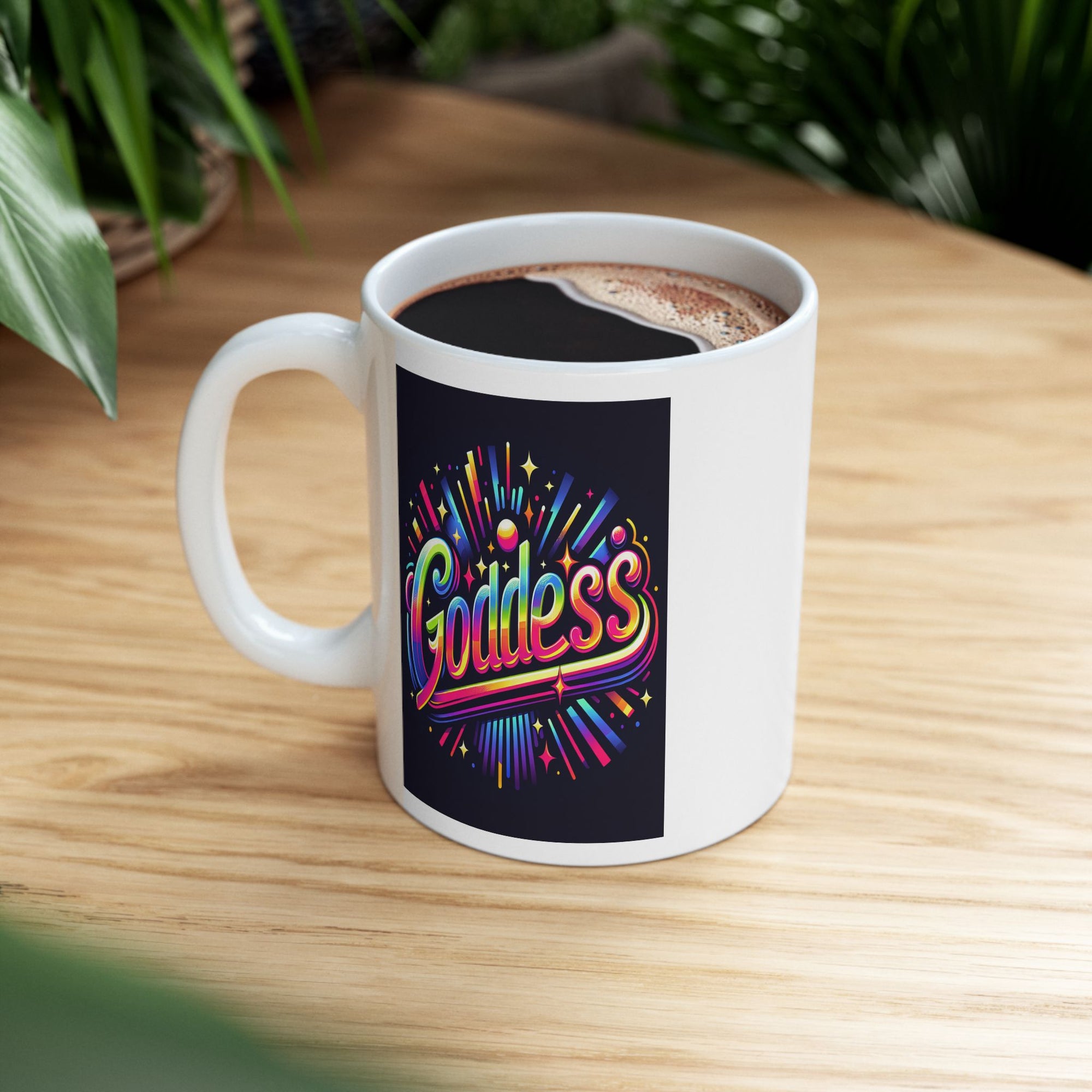 Goddess Ceramic Mug, (11oz)