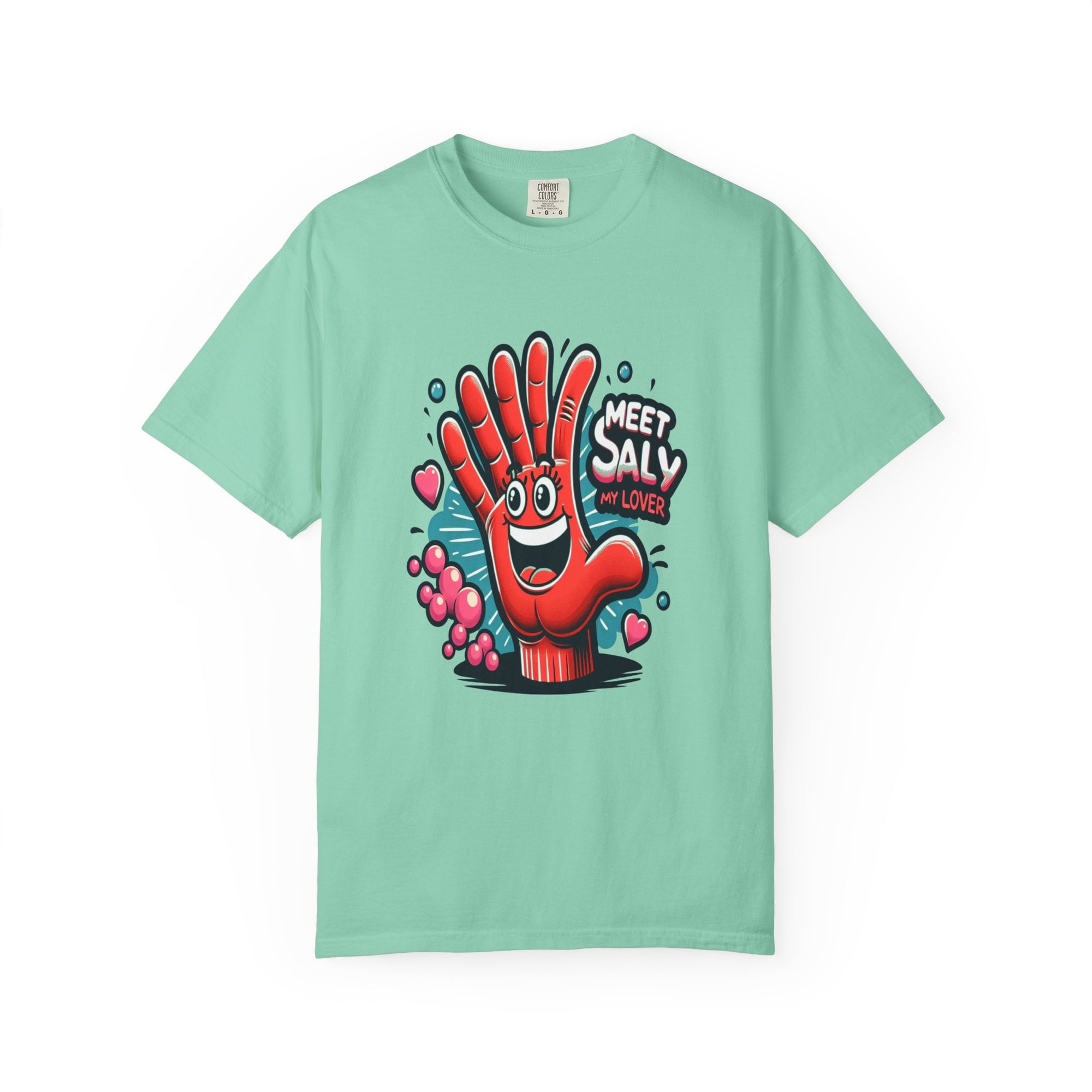 Unisex Funny Hand Graphic Printed T-shirt