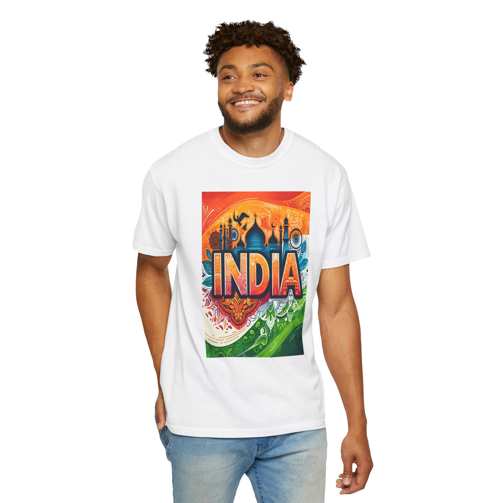 Unisex India Printed T-shirt