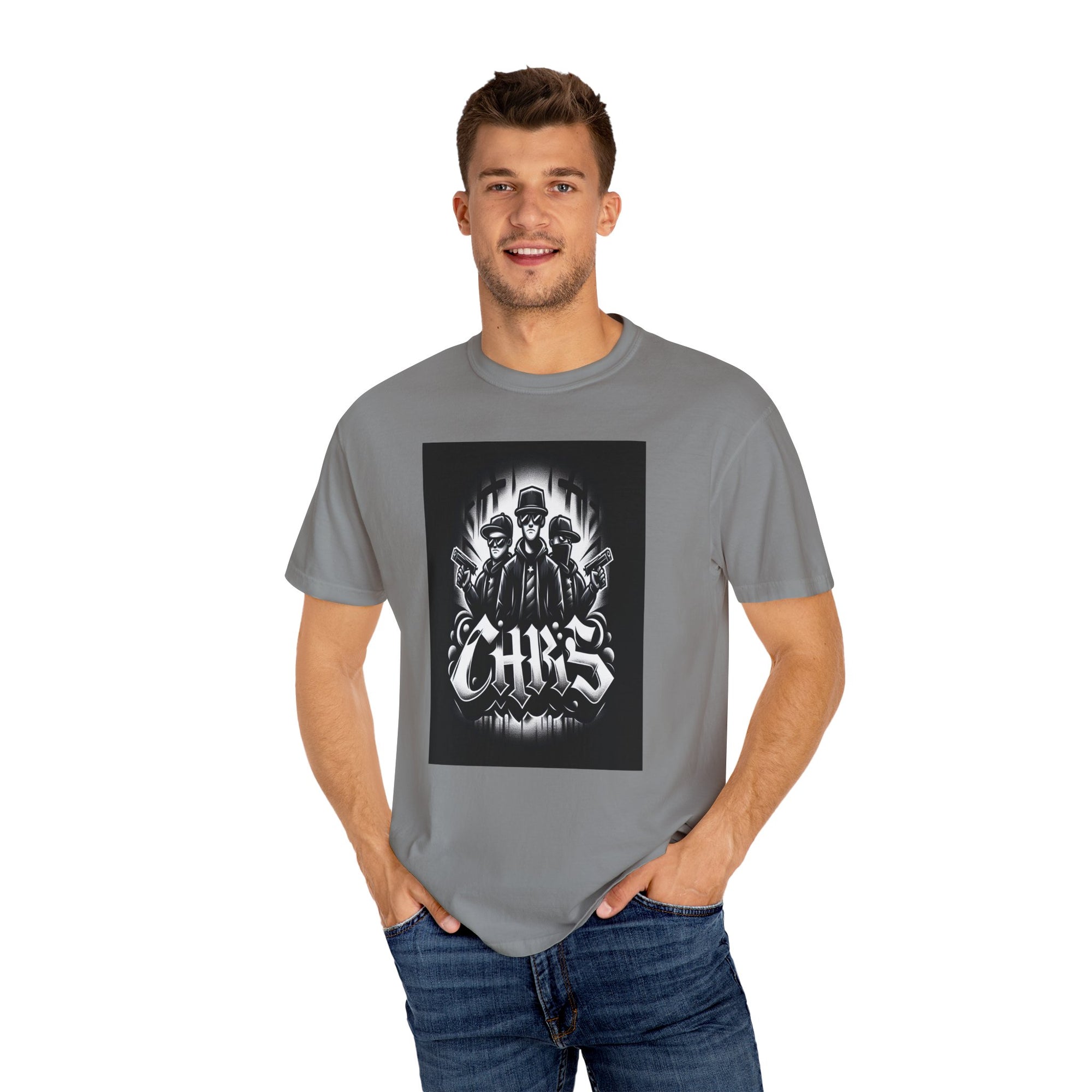 Unisex Name Chris Graphic Printed T-shirt