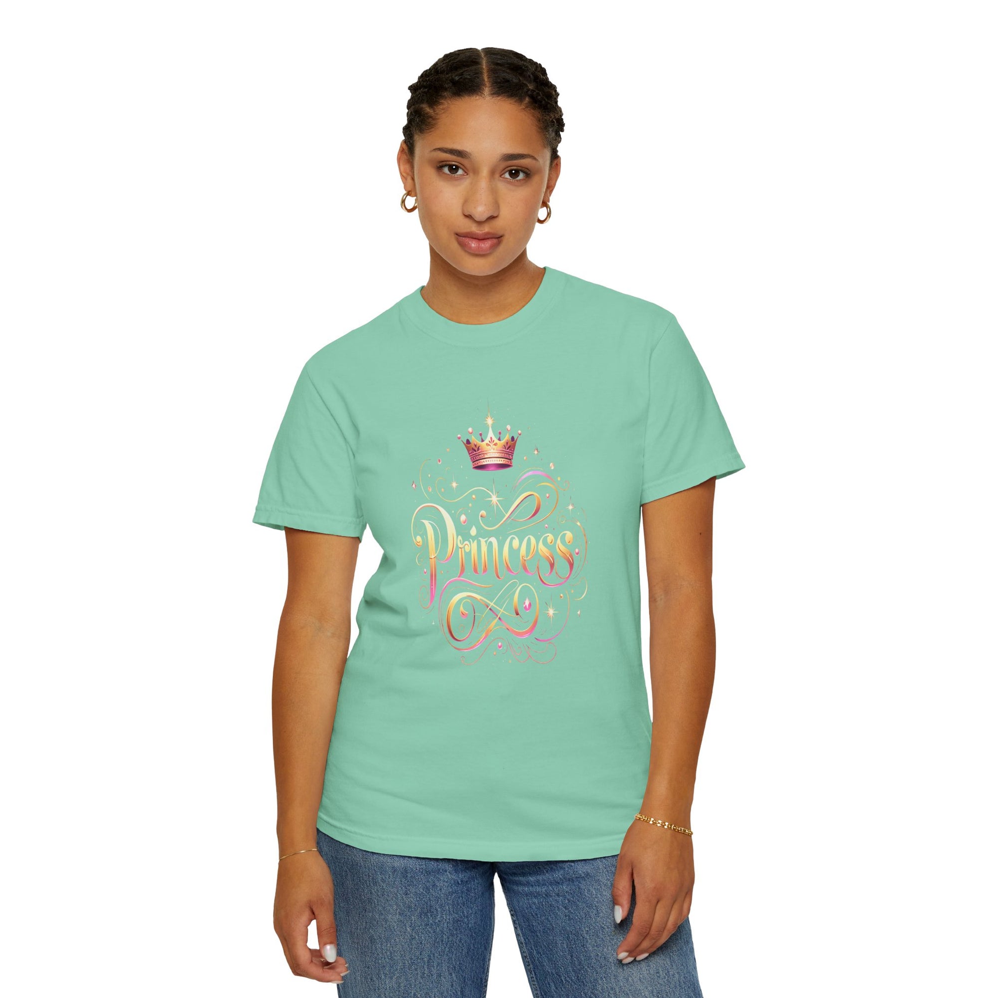 Unisex Garment-Dyed Princess T-shirt