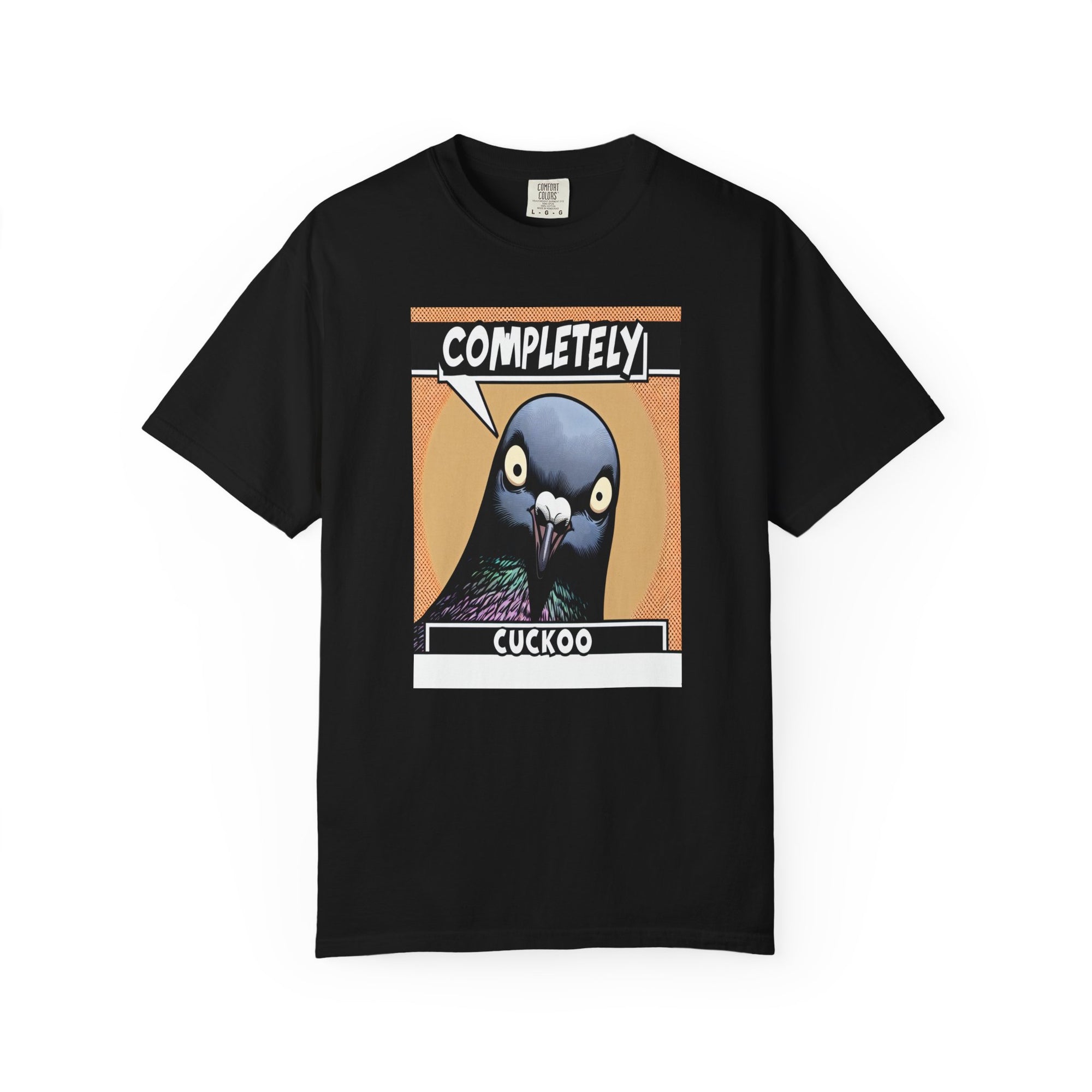 Unisex Completely Cuckoo Graphic Printed T-shirt
