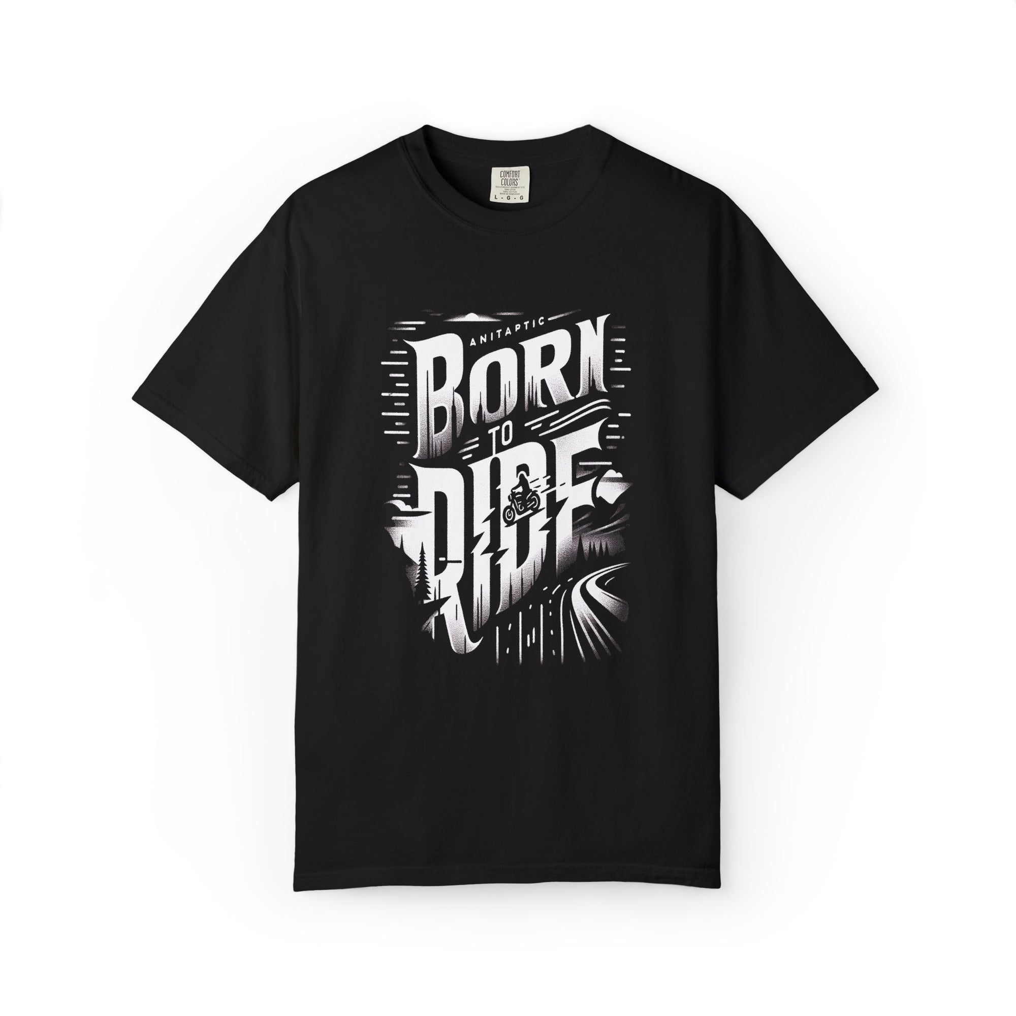 Unisex Garment-Dyed Born to Ride T-shirt