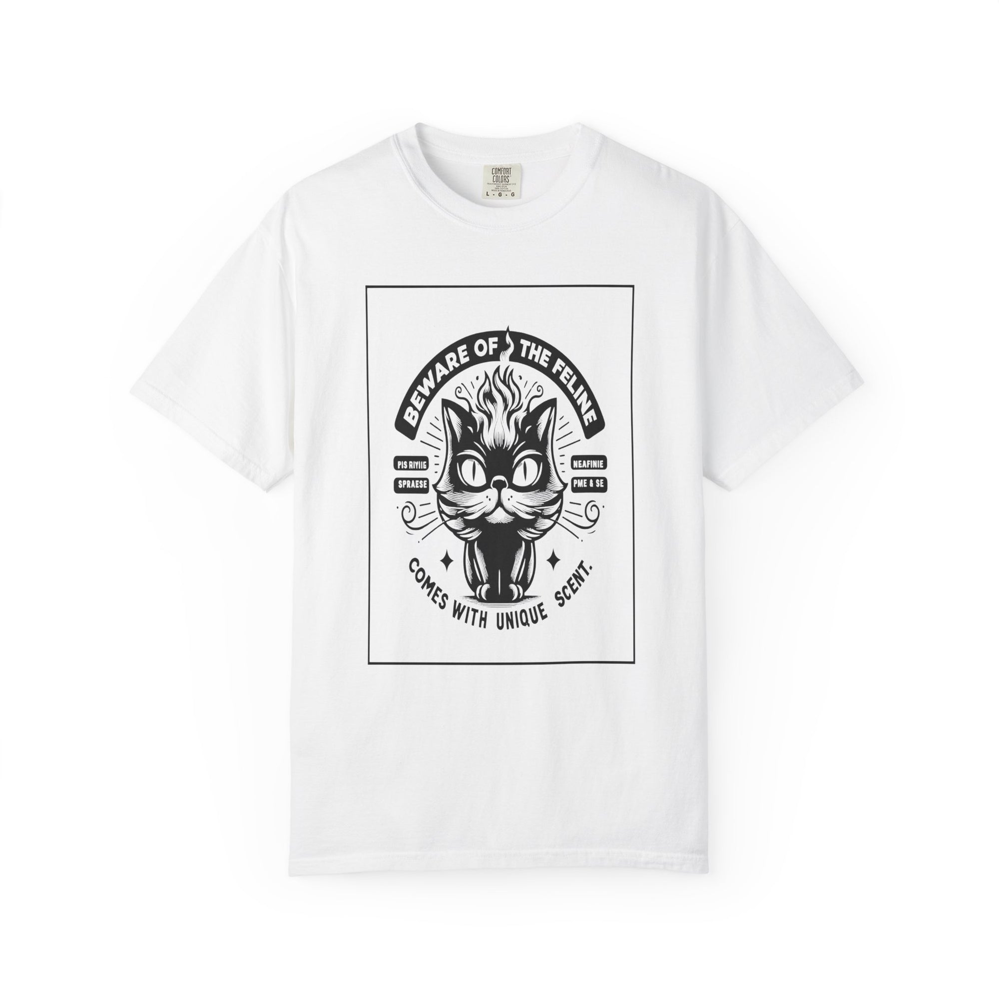 Unisex Cat Scent Graphic Printed T-shirt