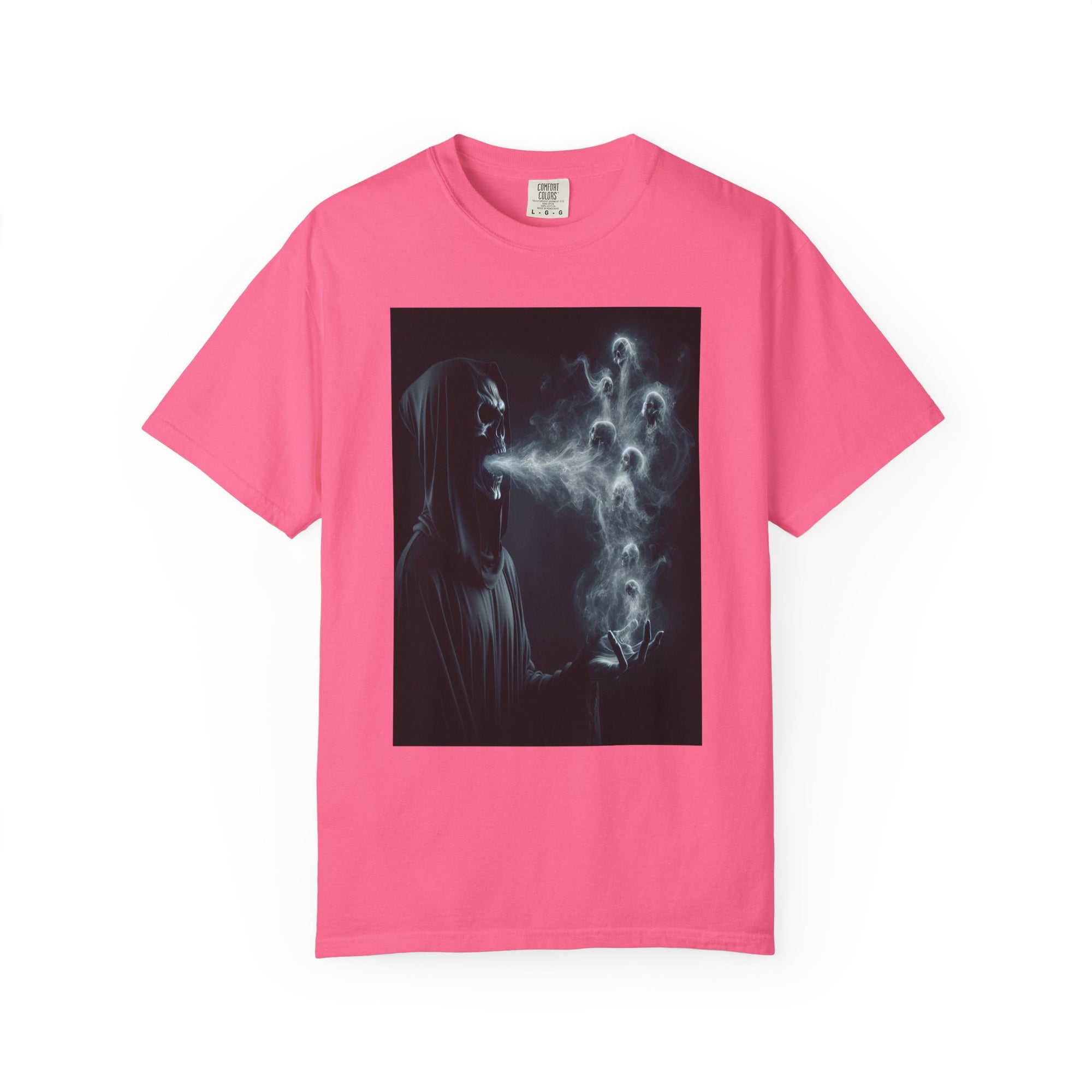 Unisex Grim Reaper Souls Graphic Printed T-shirt